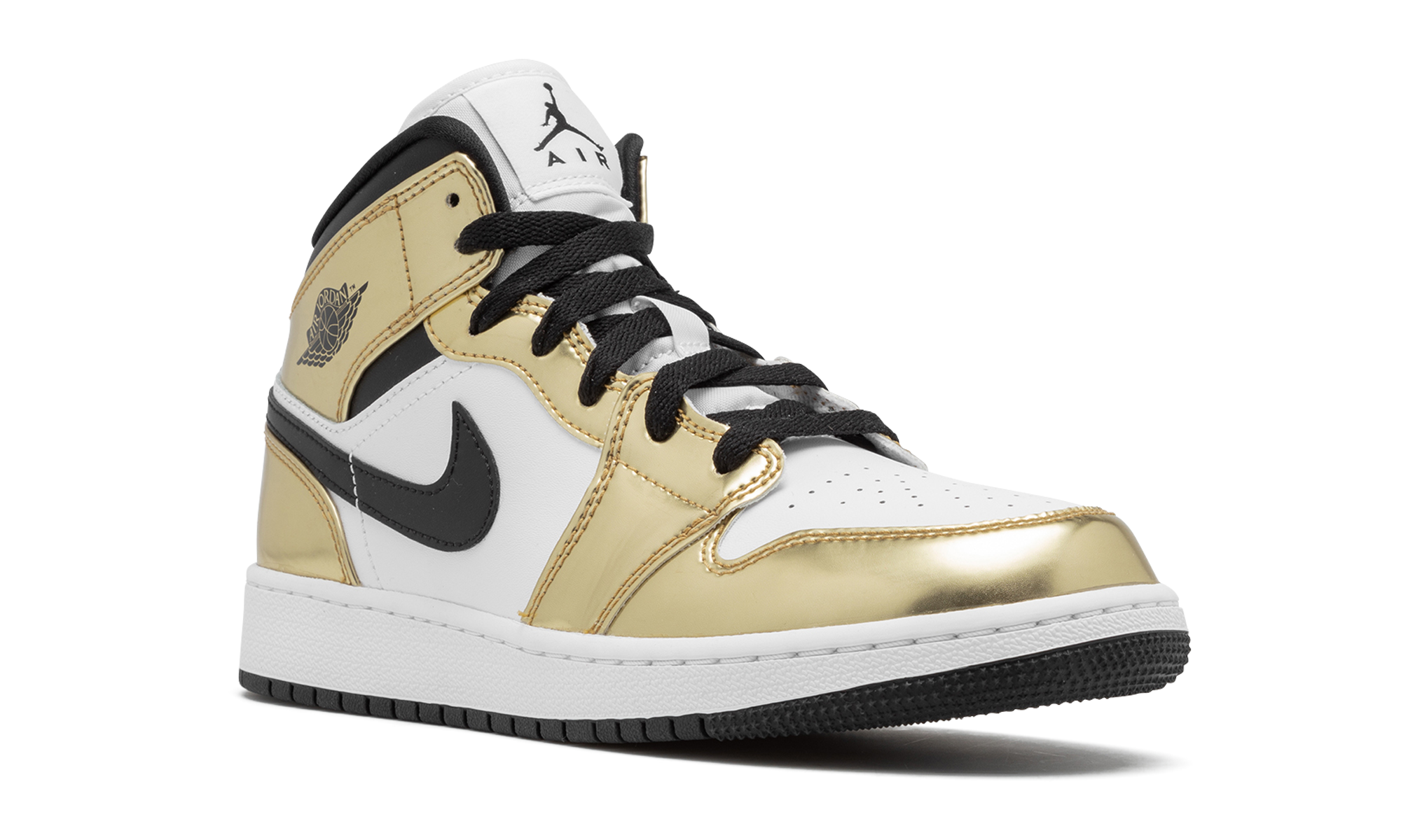 Air Jordan 1 Mid Se Gs "metallic Gold" - 7