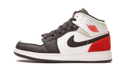 Air Jordan 1 Mid Se Gs "red / Grey / Black Toe" - 1