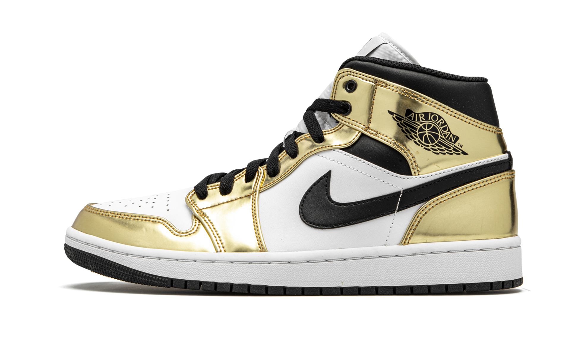 Air Jordan 1 Mid Se "metallic Gold" - 1