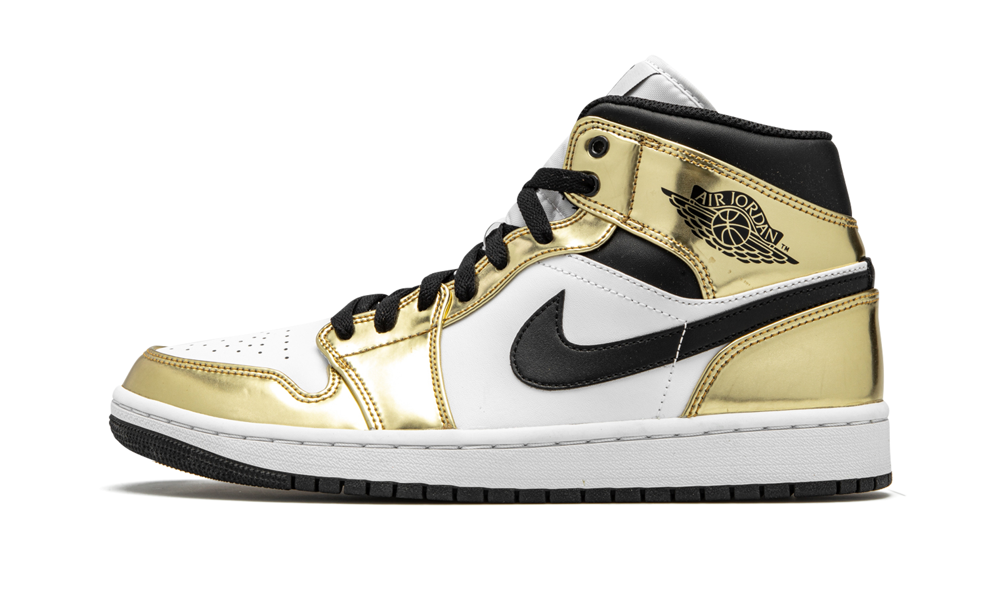 Air Jordan 1 Mid Se "metallic Gold" - 1