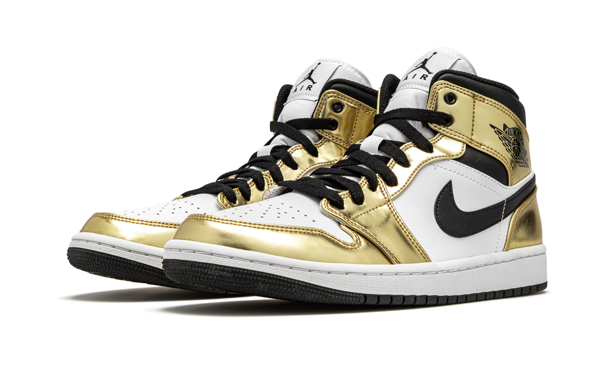 Air Jordan 1 Mid Se "metallic Gold" - 2