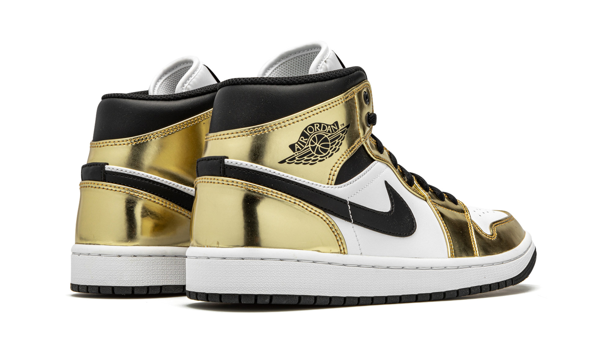 Air Jordan 1 Mid Se "metallic Gold" - 3