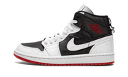 Air Jordan 1 Mid Se Utl Wmns "white / Black / Gym Red" - 1