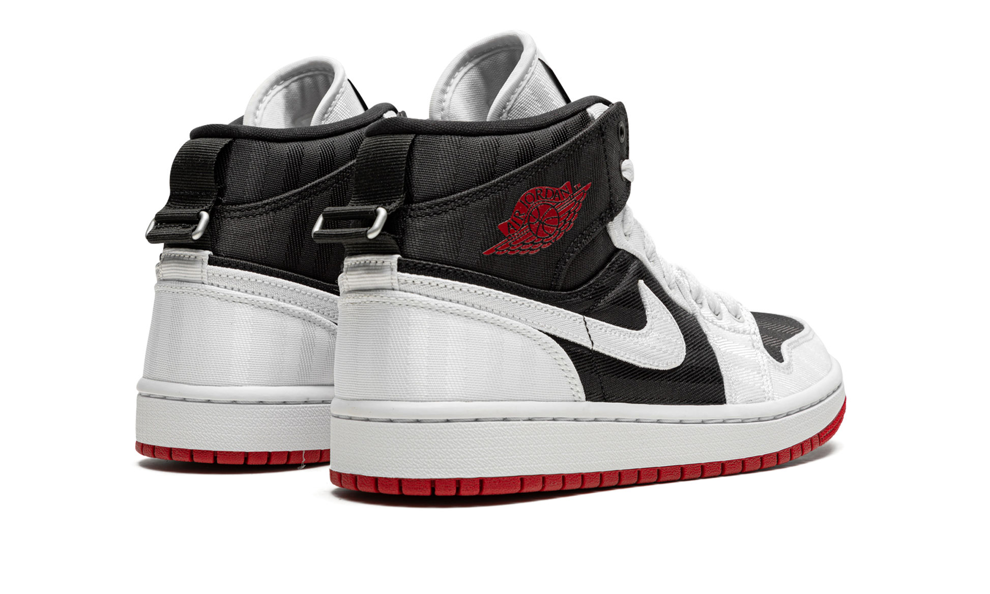 Air Jordan 1 Mid Se Utl Wmns "white / Black / Gym Red" - 3