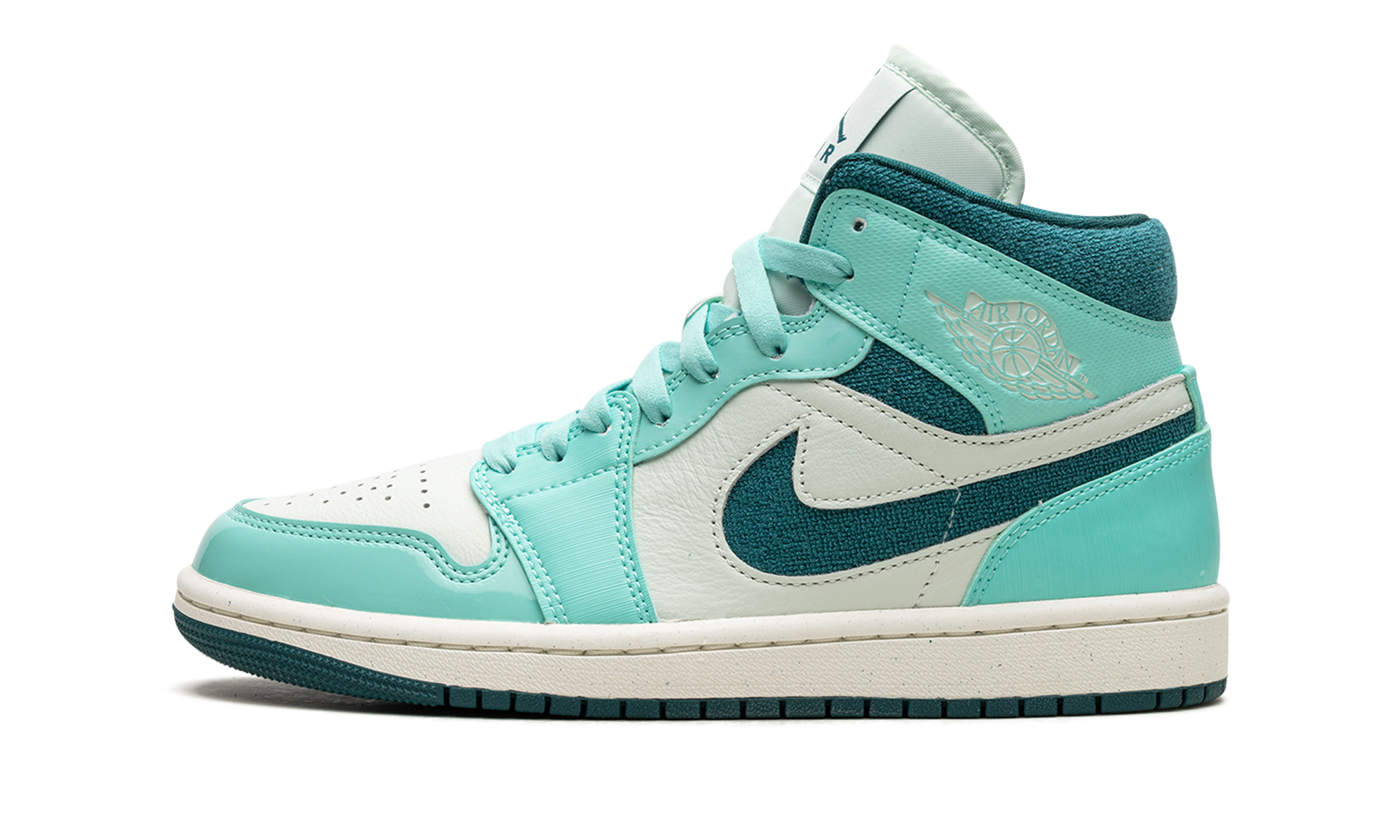 Air Jordan 1 Mid Se Wmns "bleached Turquoise" - 1