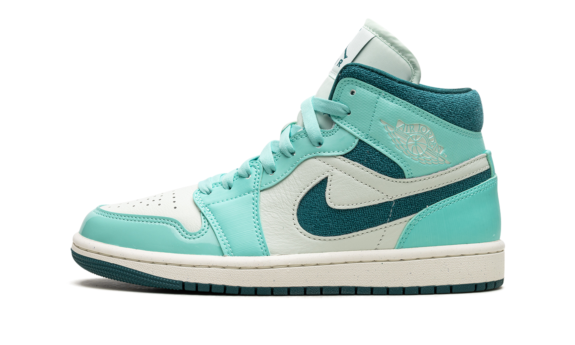 Air Jordan 1 Mid Se Wmns "bleached Turquoise" - 1