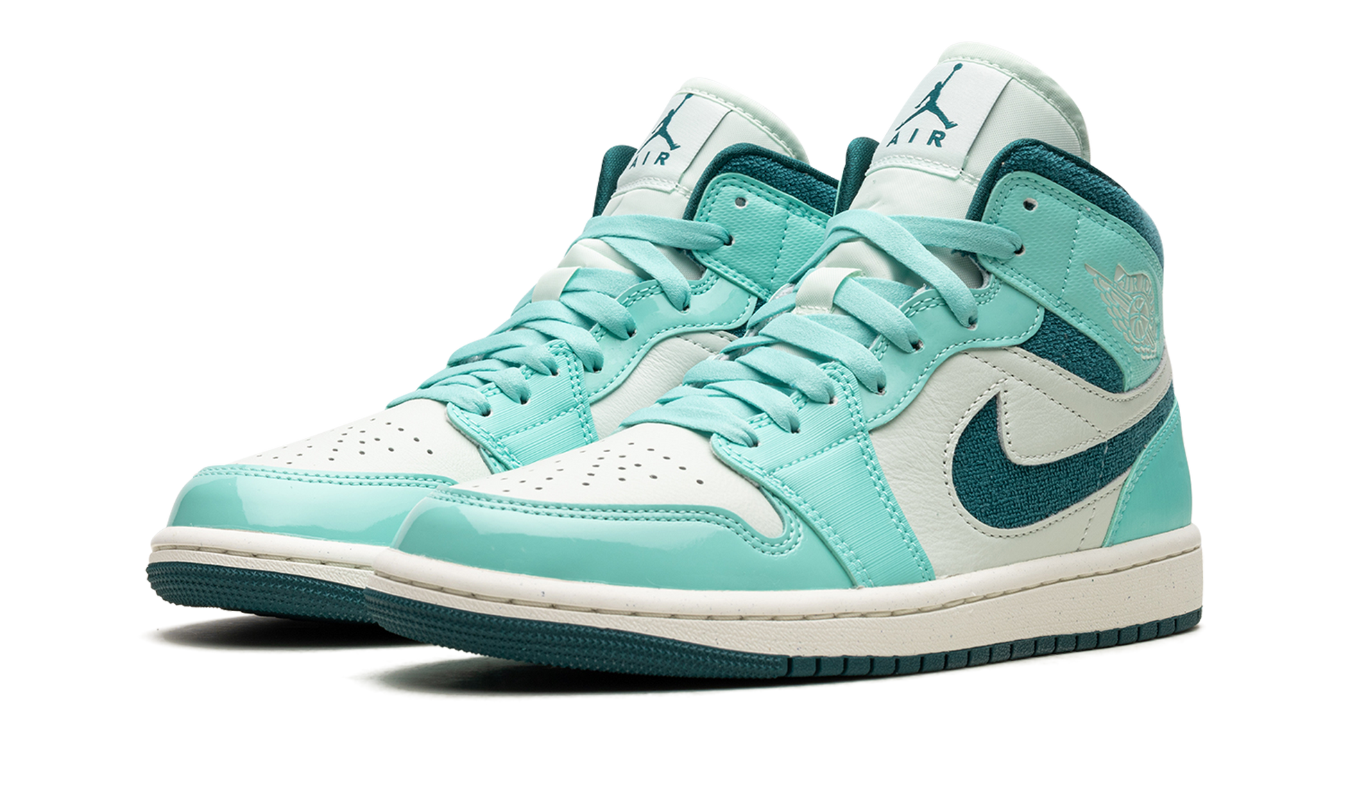 Air Jordan 1 Mid Se Wmns "bleached Turquoise" - 2