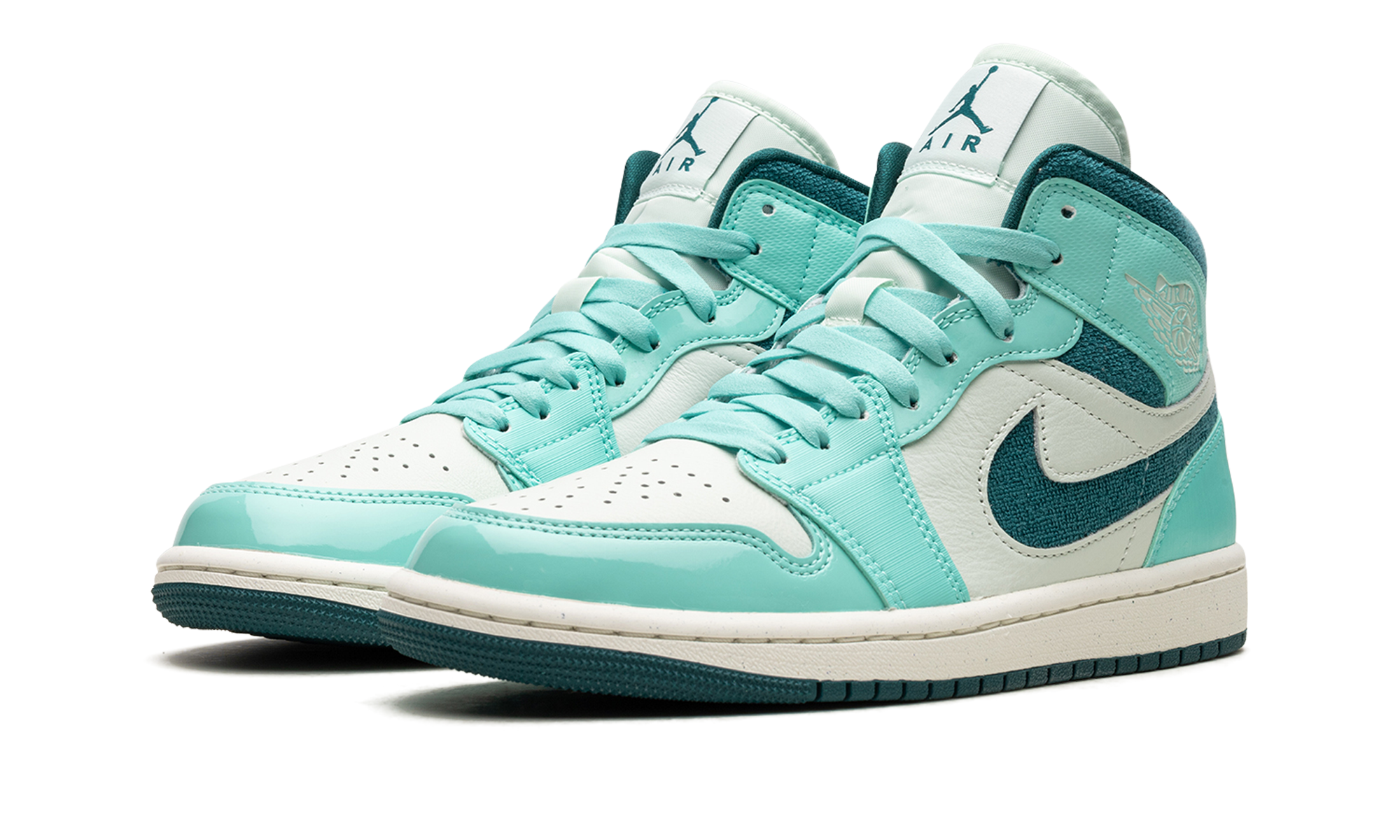 Air Jordan 1 Mid Se Wmns "bleached Turquoise" - 2