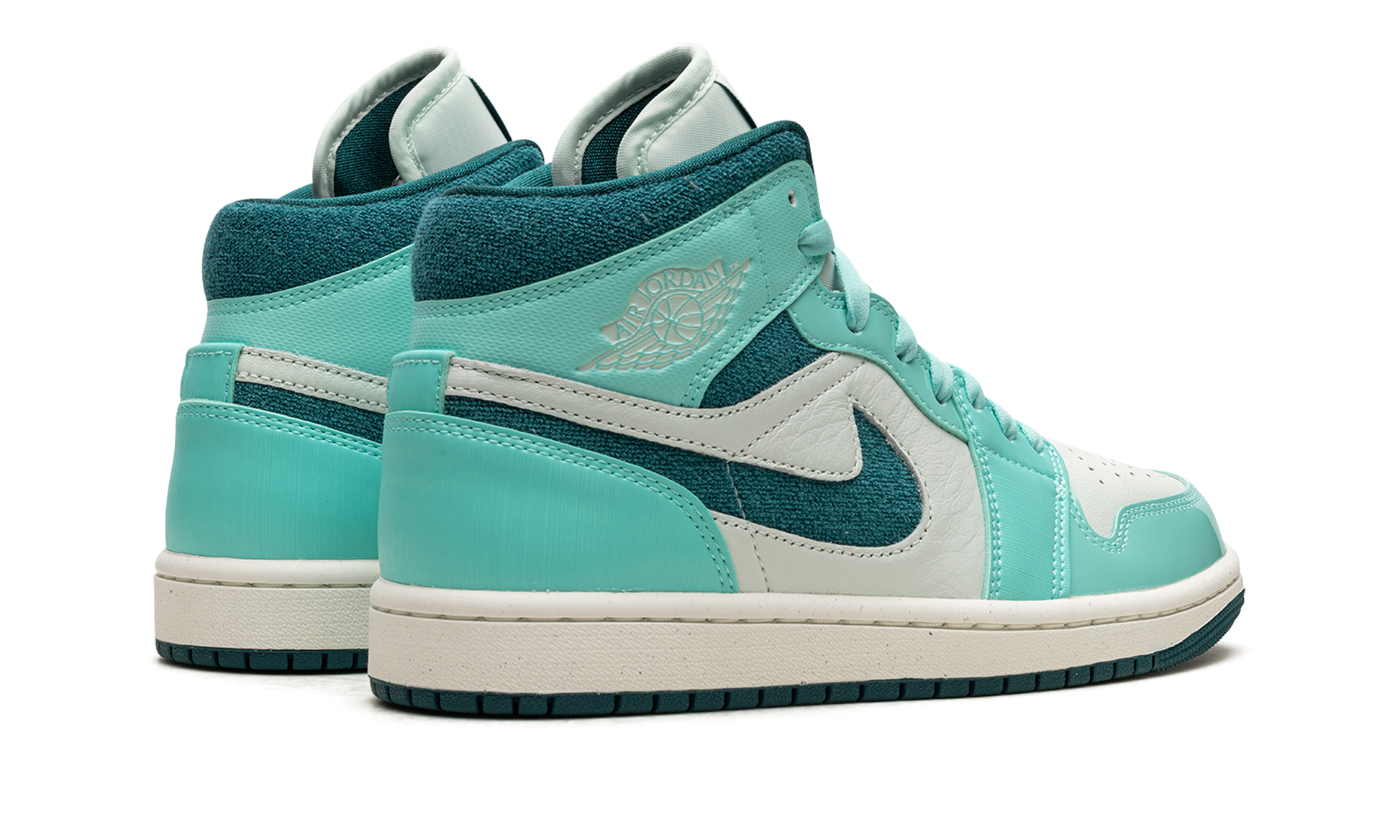 Air Jordan 1 Mid Se Wmns "bleached Turquoise" - 3