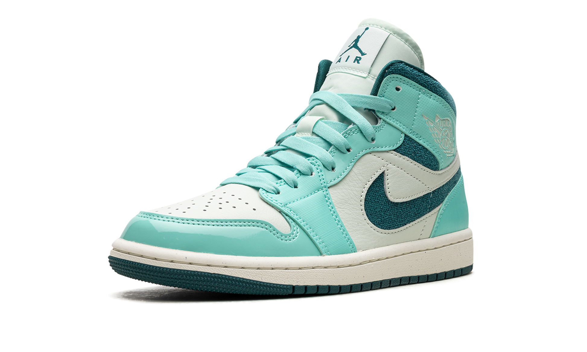 Air Jordan 1 Mid Se Wmns "bleached Turquoise" - 4