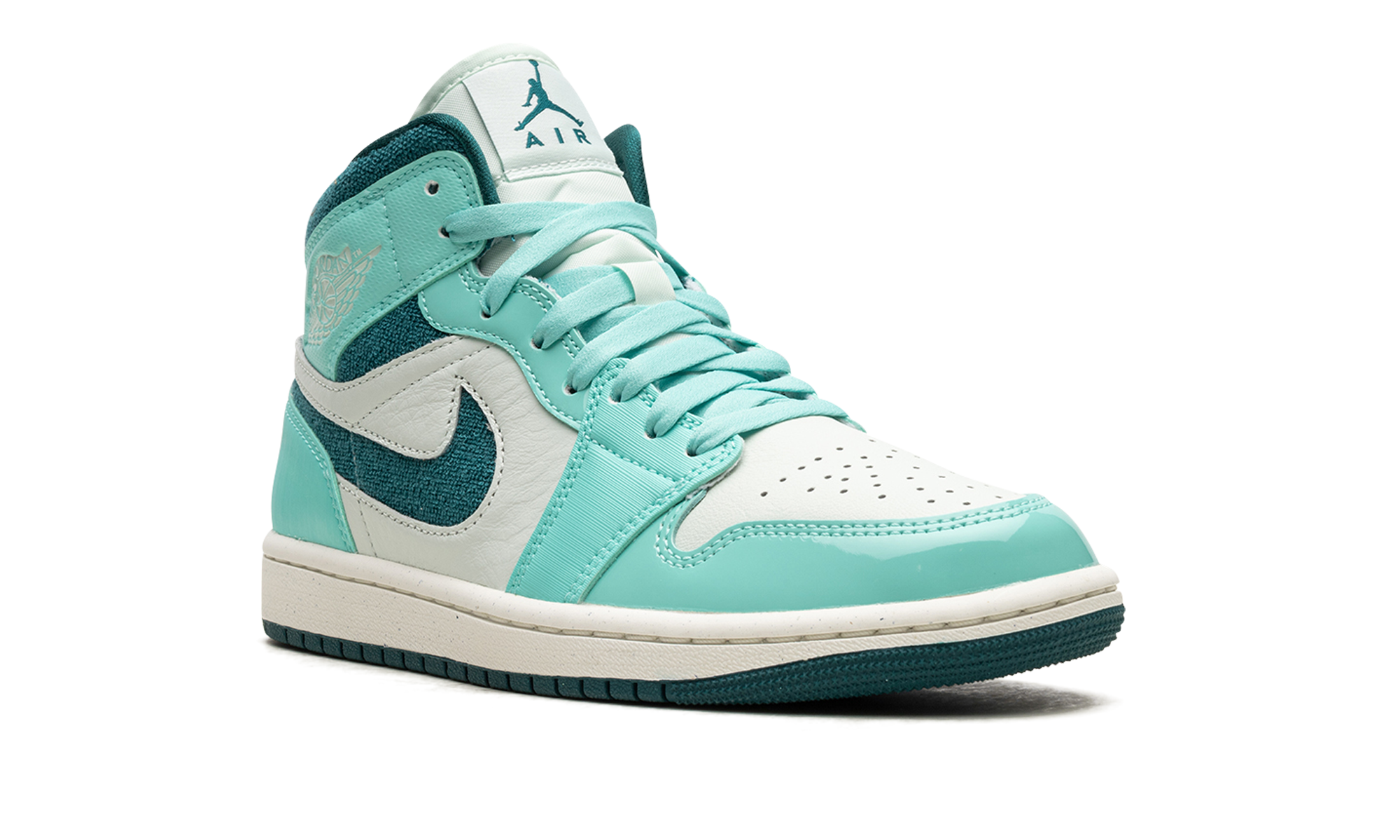 Air Jordan 1 Mid Se Wmns "bleached Turquoise" - 7