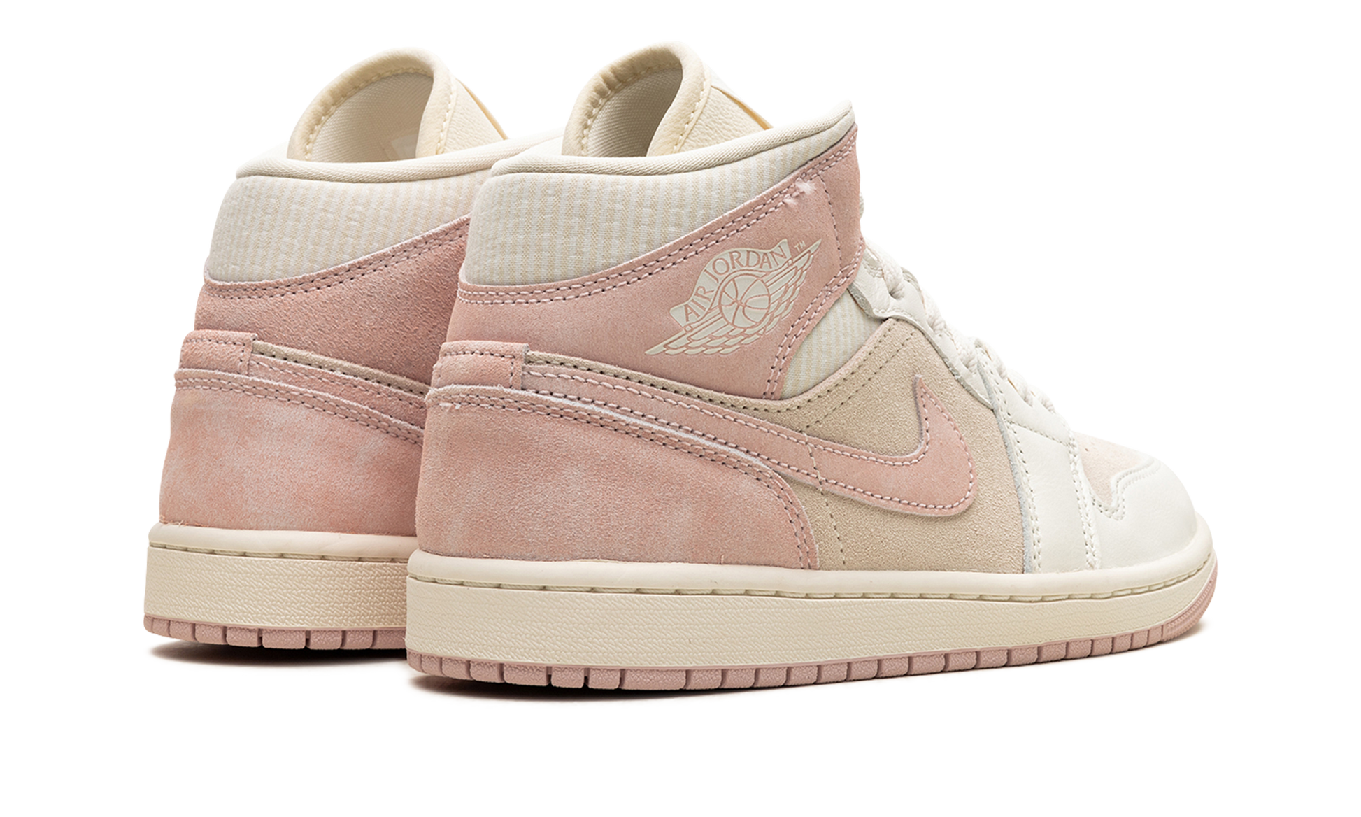 Air Jordan 1 Mid Se Wmns "coconut Milk / Legend Pink" - 3