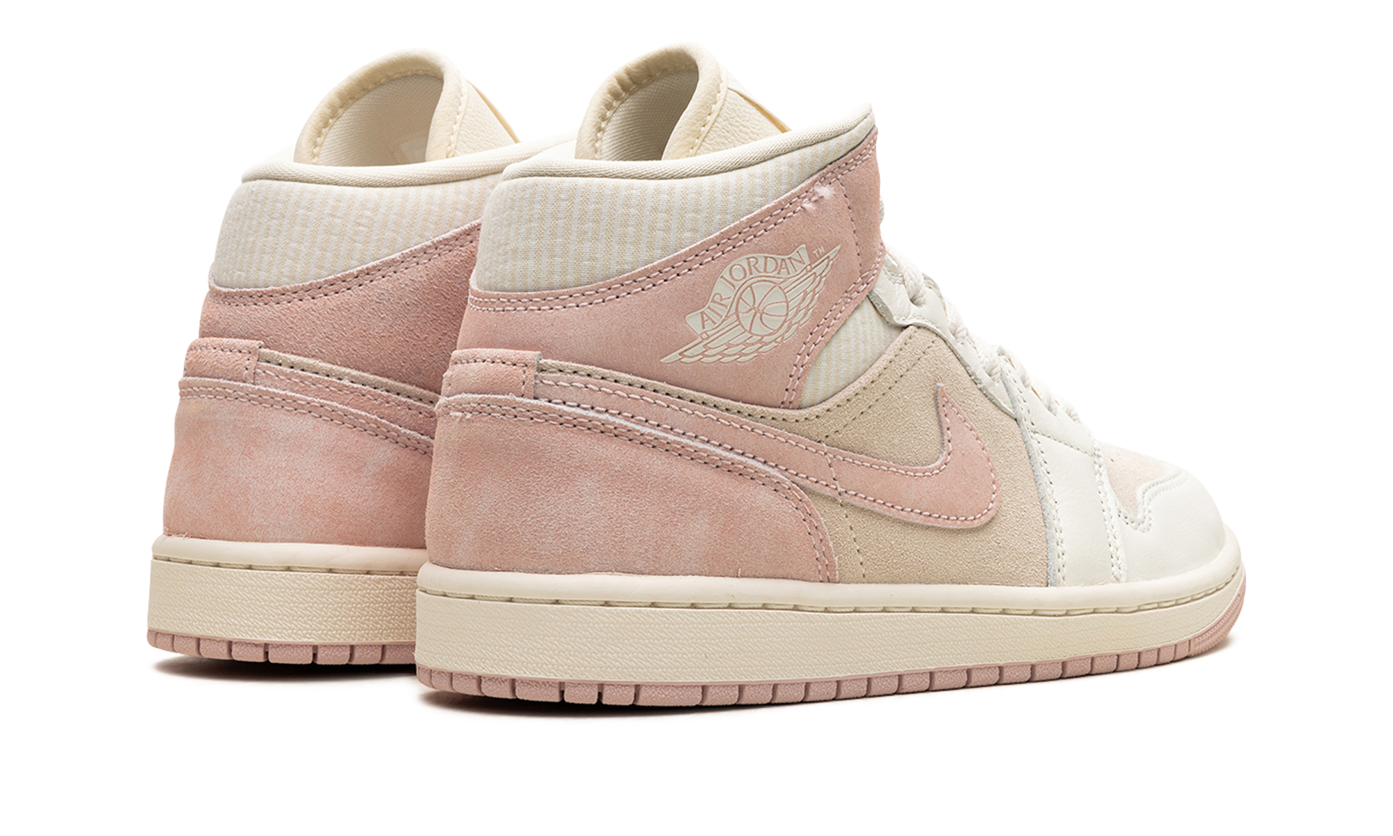 Air Jordan 1 Mid Se Wmns "coconut Milk / Legend Pink" - 3