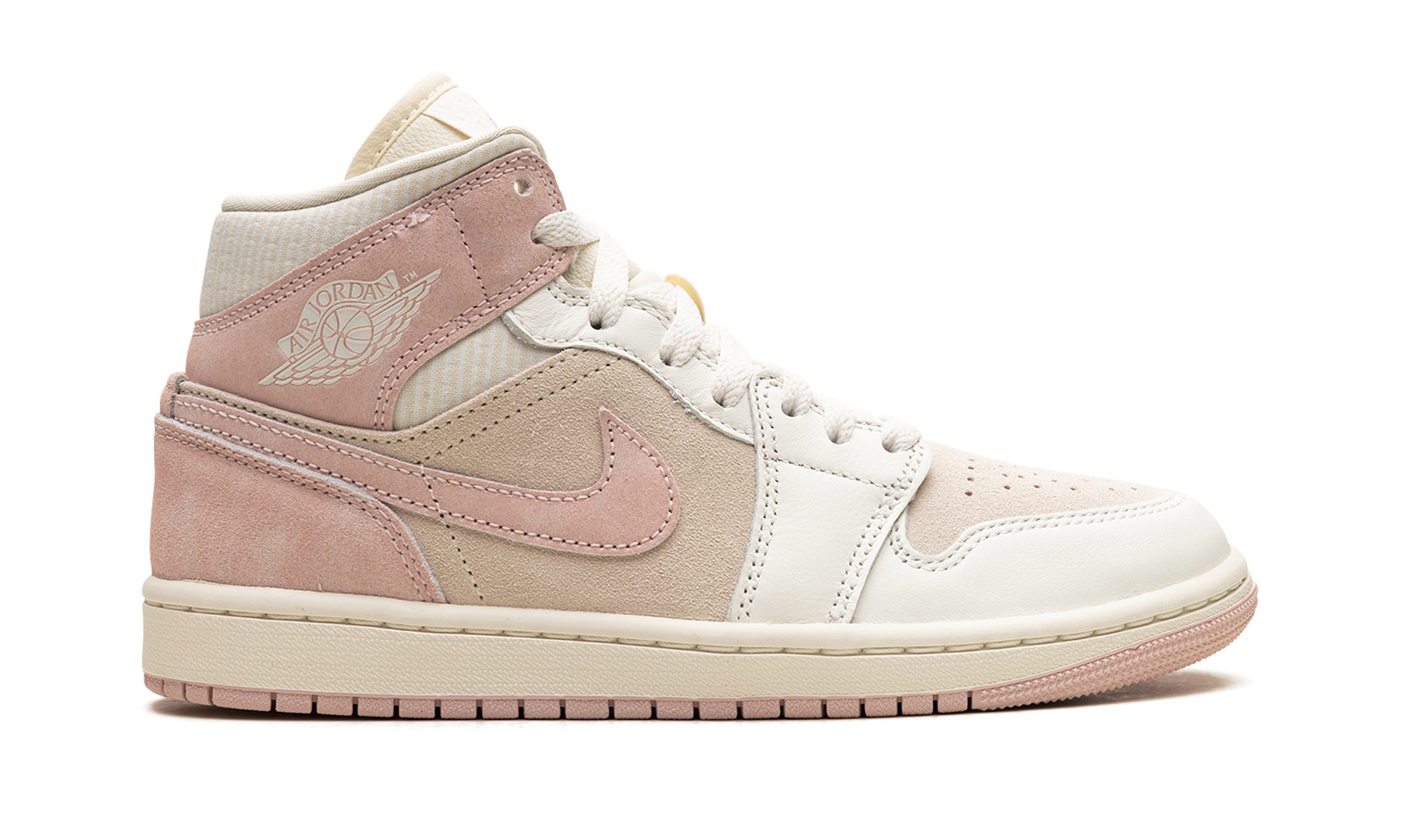 Air Jordan 1 Mid Se Wmns "coconut Milk / Legend Pink" - 6