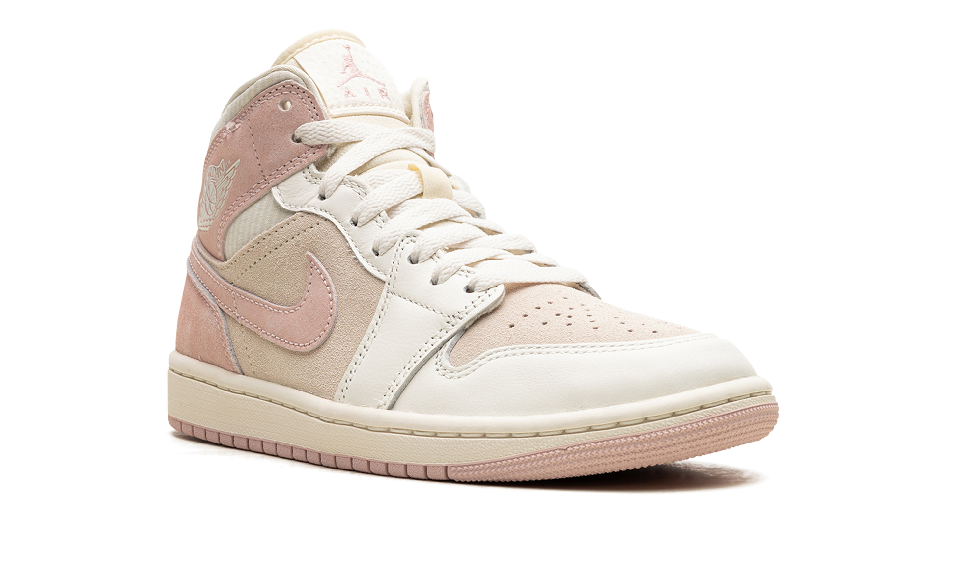 Air Jordan 1 Mid Se Wmns "coconut Milk / Legend Pink" - 7
