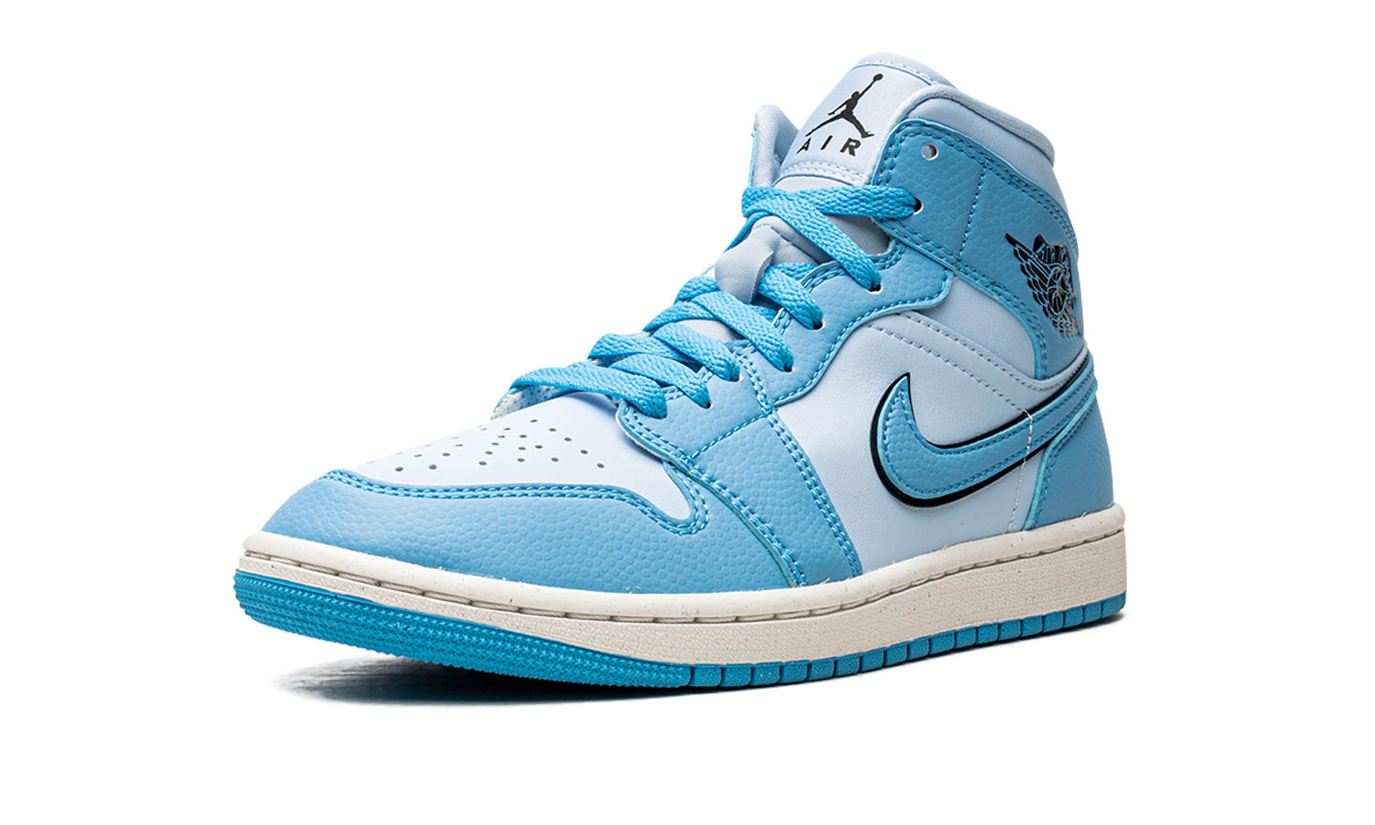 Air Jordan 1 Mid Se Wmns "ice Blue" - 4