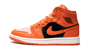 Air Jordan 1 Mid Se Wmns "orange / Black" - 1