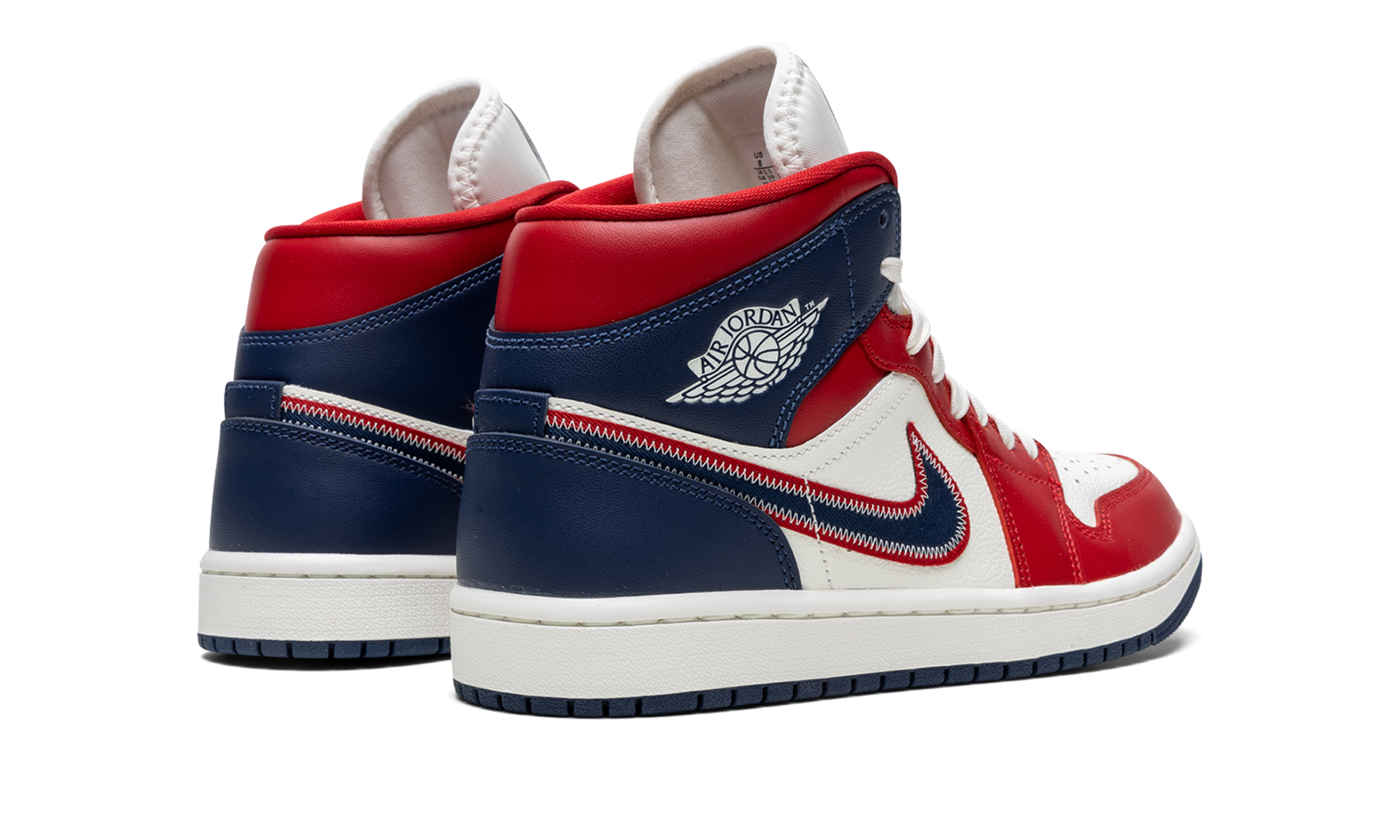 Air Jordan 1 Mid Se Wmns "usa" - 3