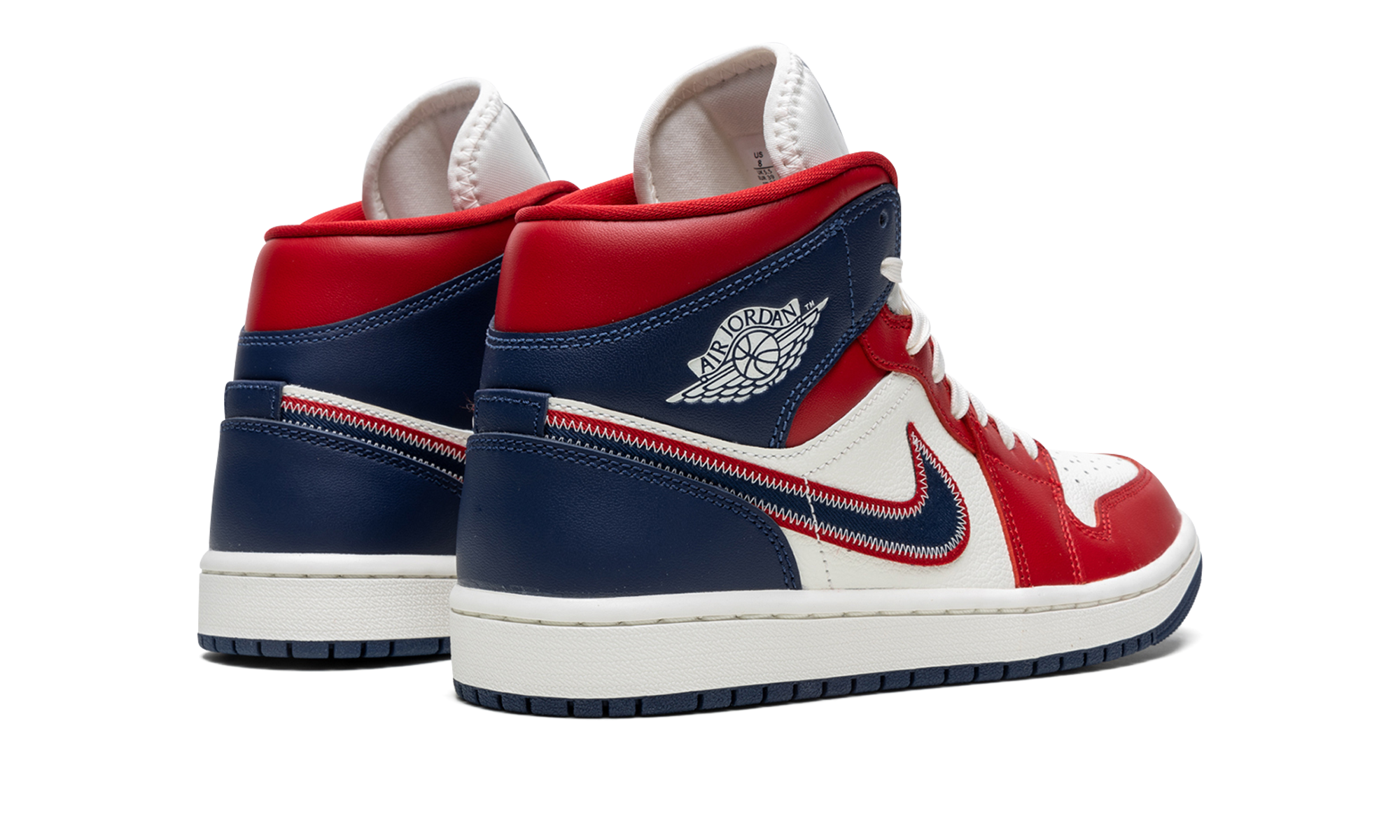 Air Jordan 1 Mid Se Wmns "usa" - 3