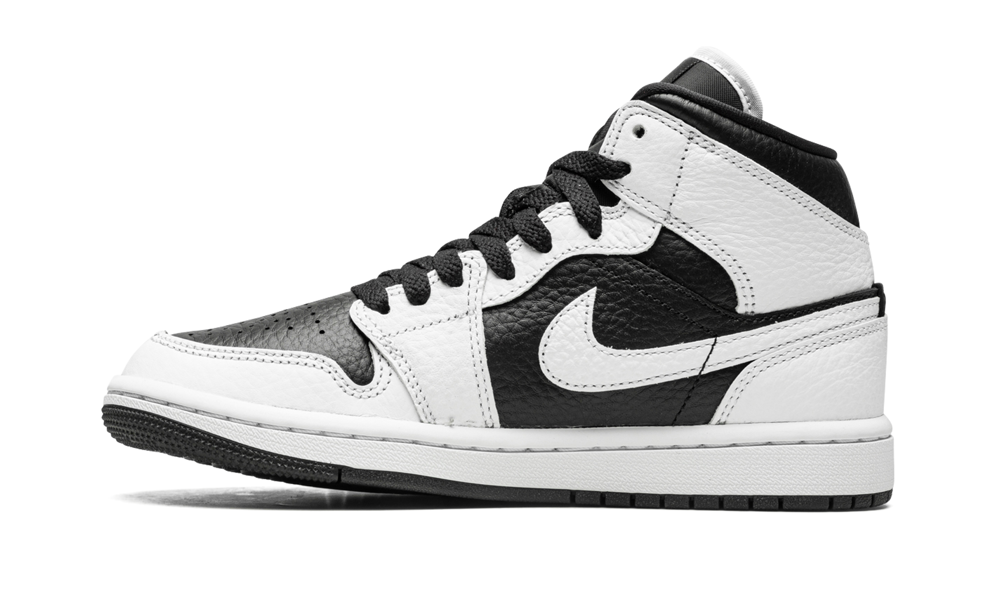 Air Jordan 1 Mid Split Se Wmns "homage / Black White" - 8