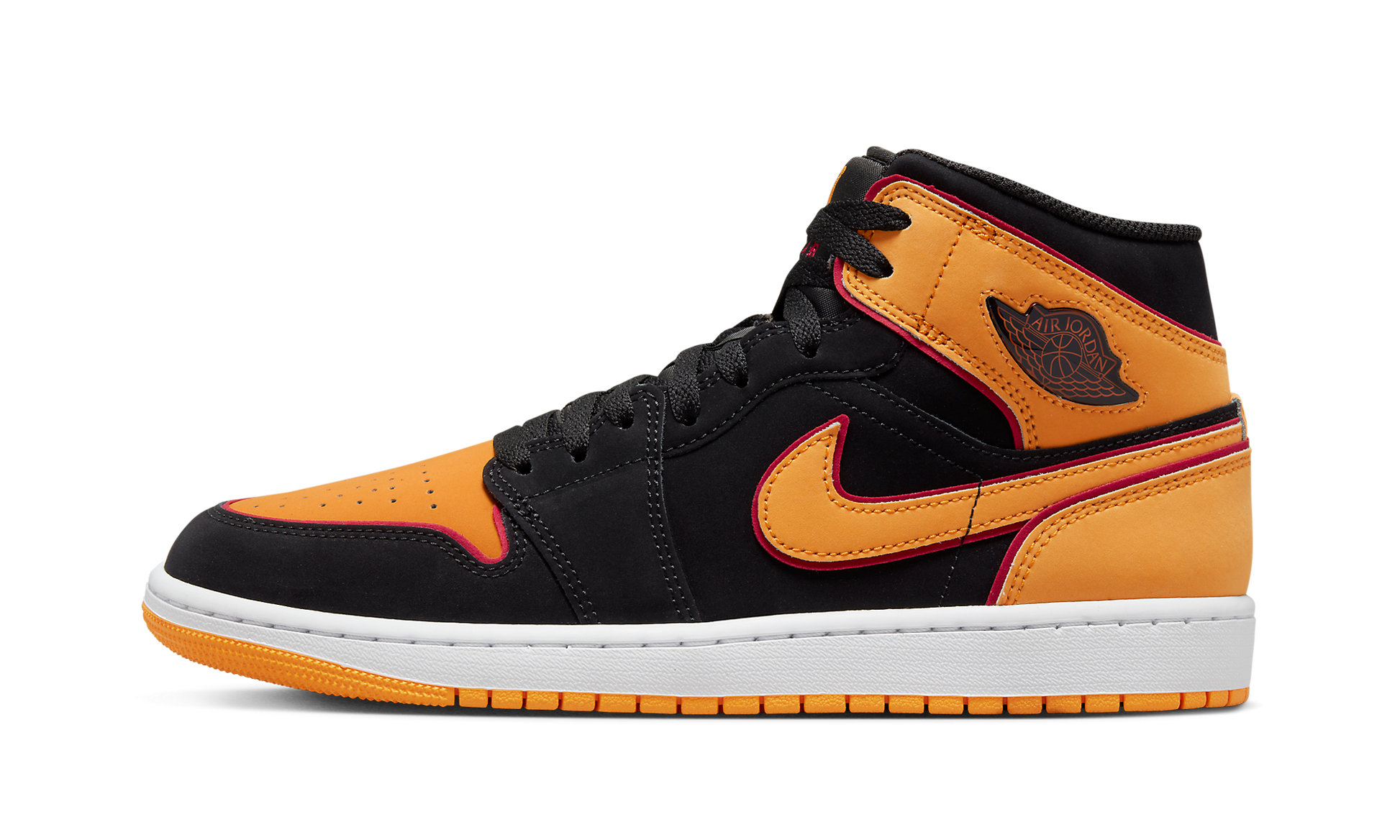 Air Jordan 1 Mid "vivid Orange" - 1