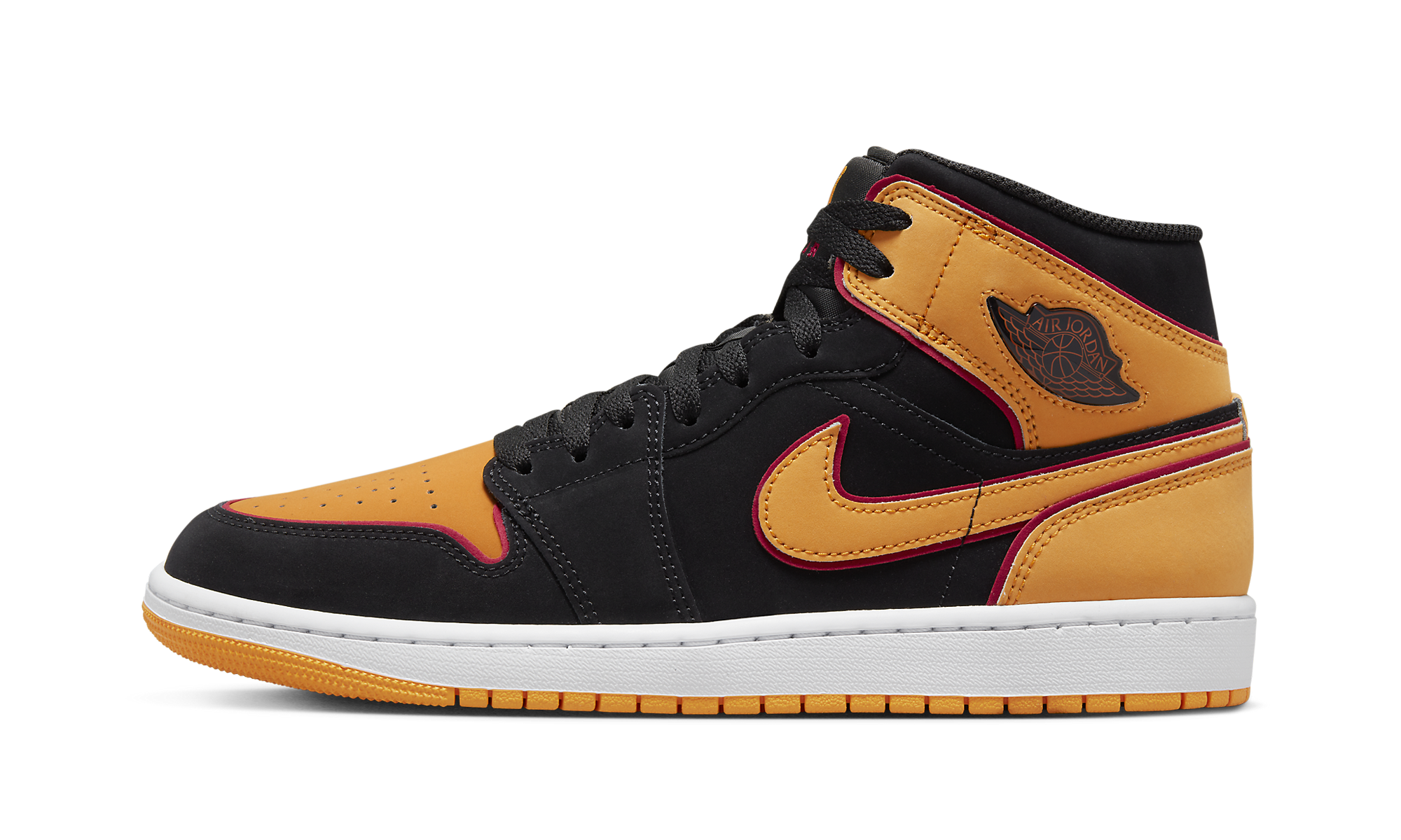 Air Jordan 1 Mid "vivid Orange" - 1