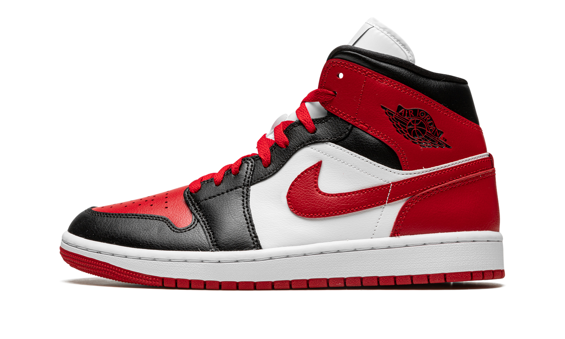 Air Jordan 1 Mid Wmns "alternate Bred Toe" - 1