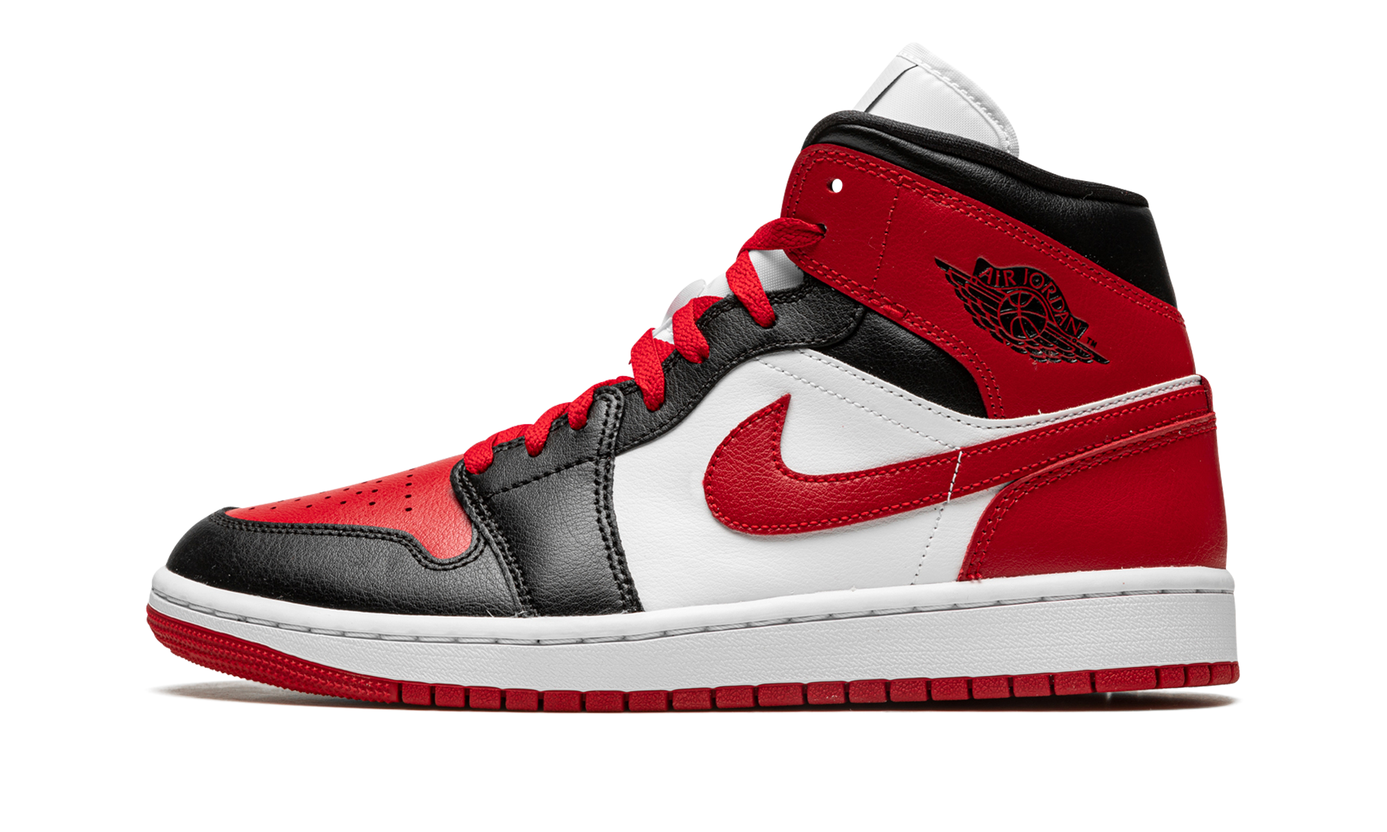 Air Jordan 1 Mid Wmns "alternate Bred Toe" - 1
