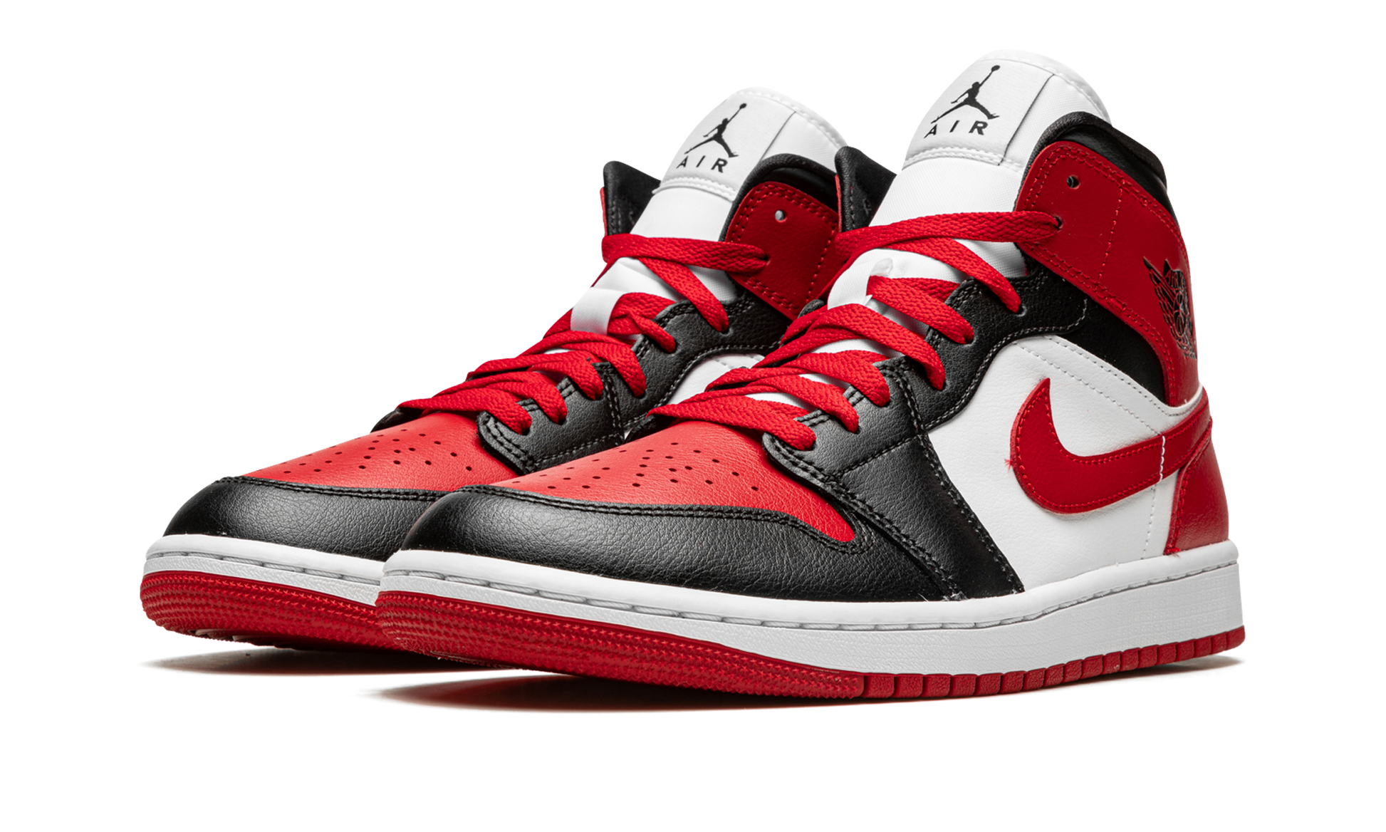 Air Jordan 1 Mid Wmns "alternate Bred Toe" - 2