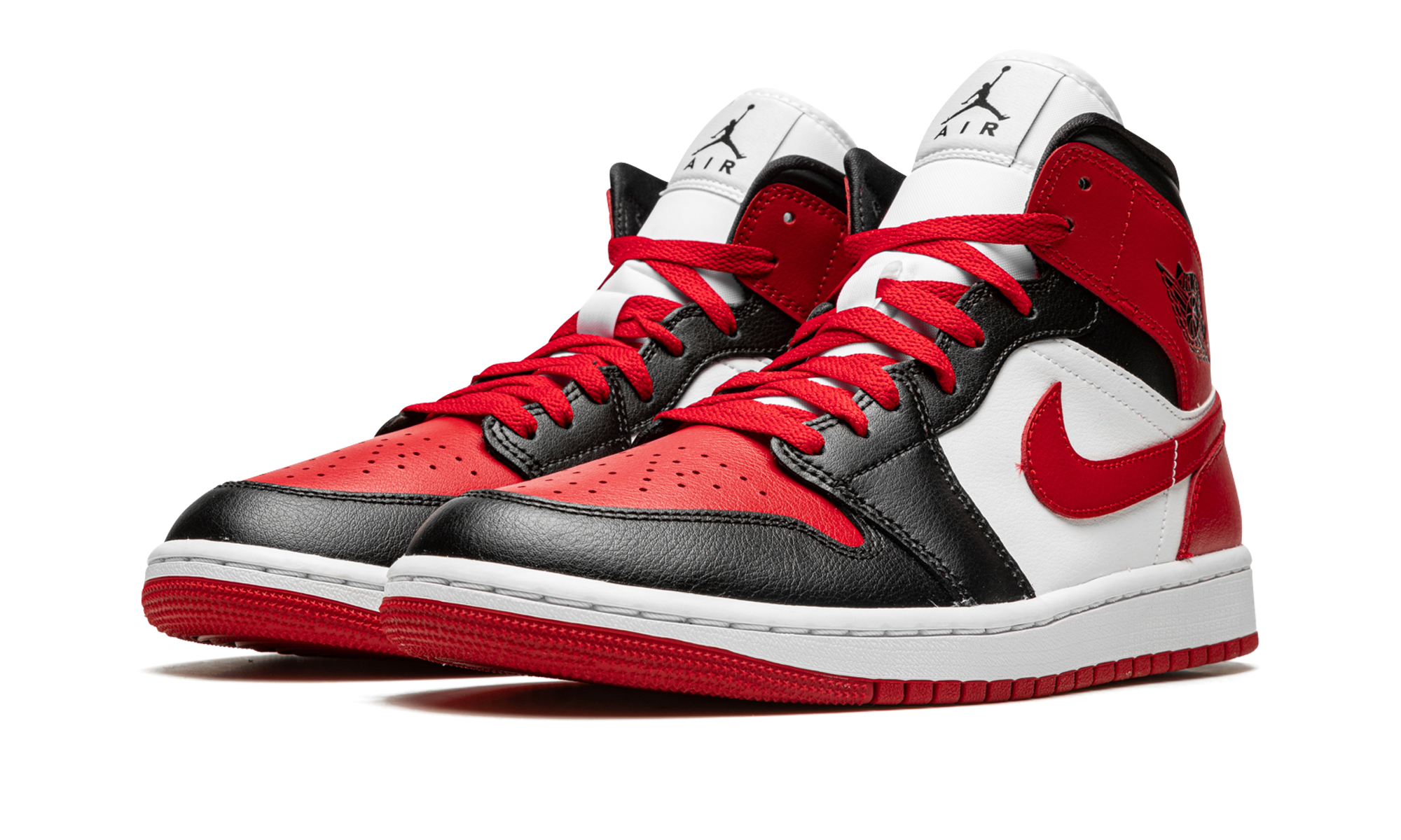 Air Jordan 1 Mid Wmns "alternate Bred Toe" - 2