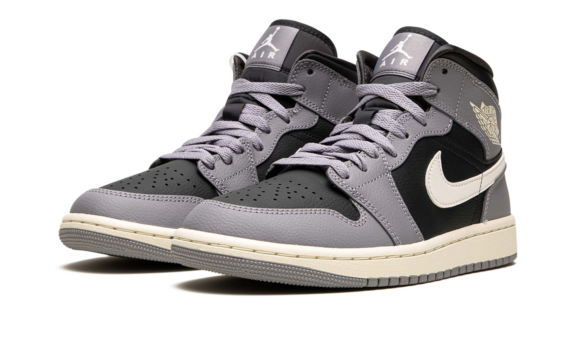 Air Jordan 1 Mid Wmns "cement Grey" - 2