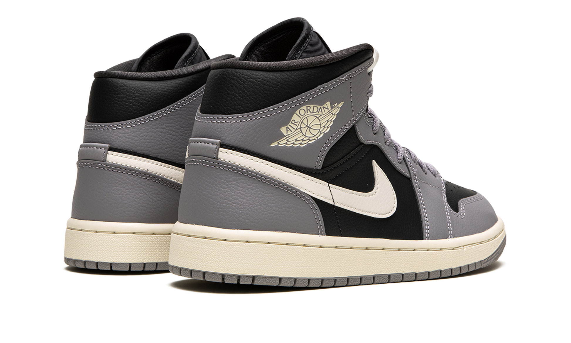 Air Jordan 1 Mid Wmns "cement Grey" - 3