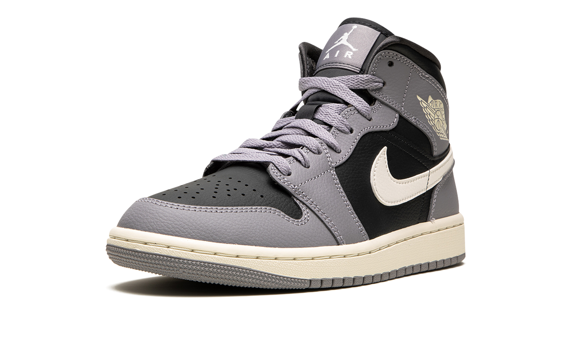 Air Jordan 1 Mid Wmns "cement Grey" - 4