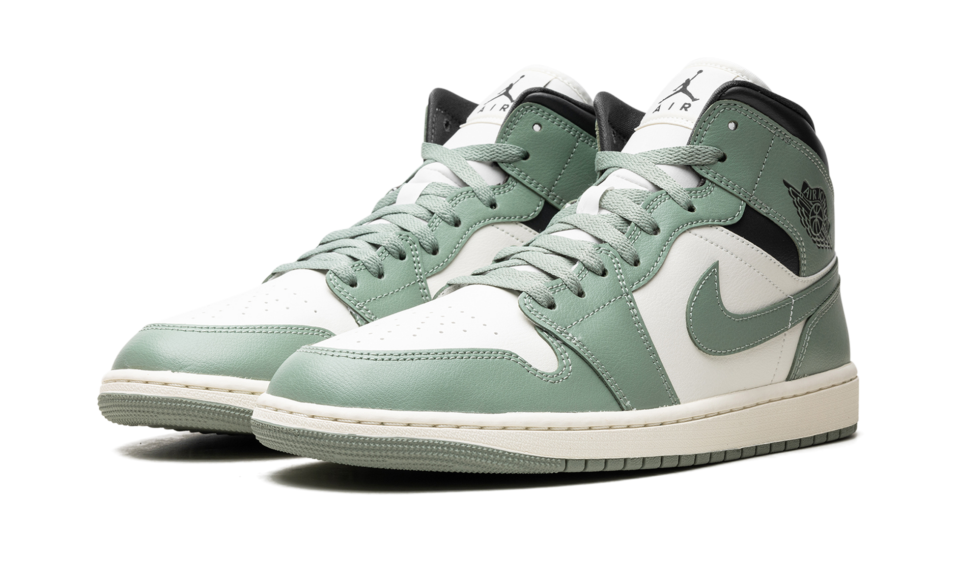 Air Jordan 1 Mid Wmns "jade Smoke" - 2