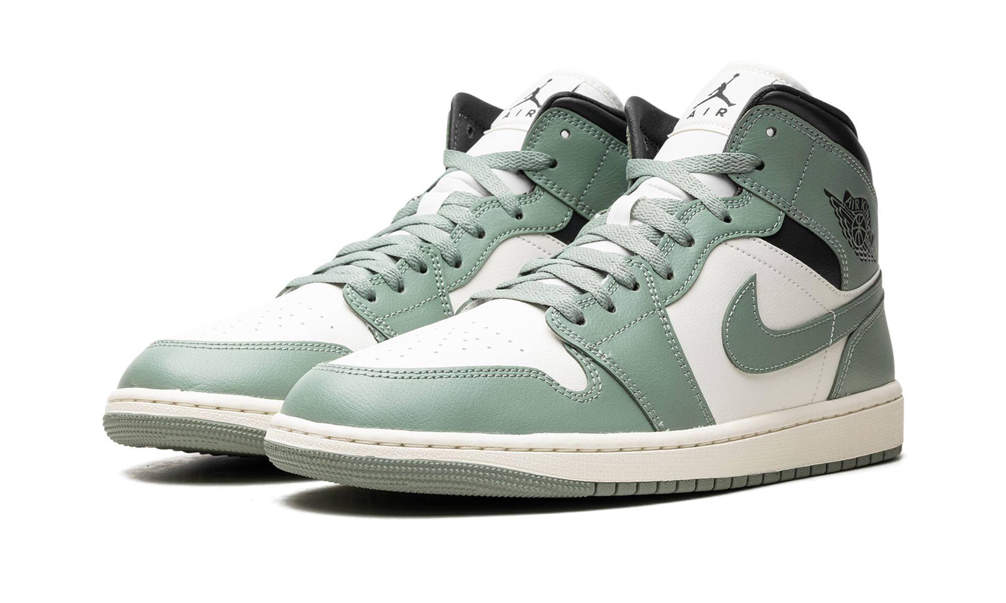 Air Jordan 1 Mid Wmns "jade Smoke" - 2