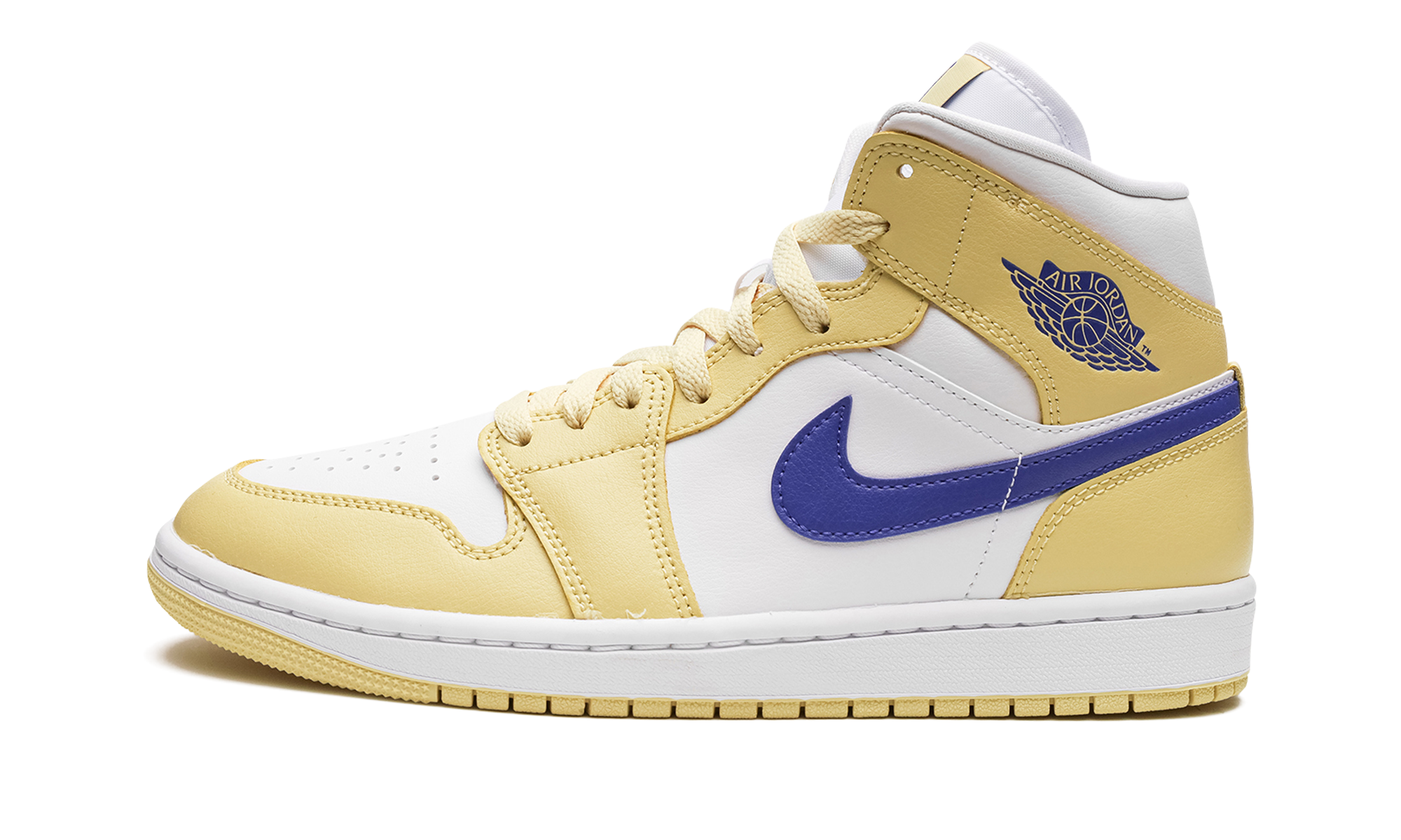 Air Jordan 1 Mid Wmns "lemon Wash" - 1