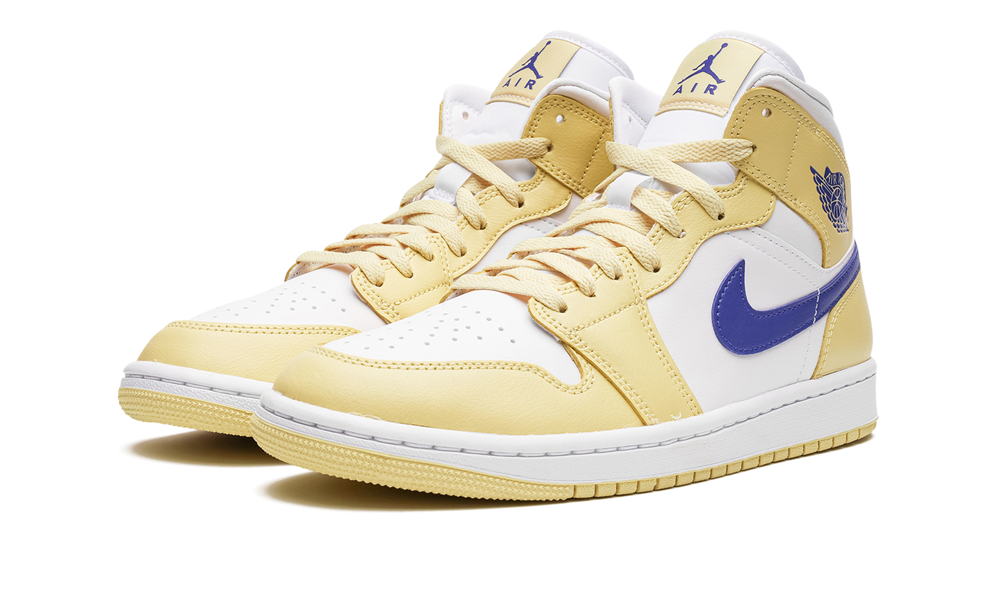 Air Jordan 1 Mid Wmns "lemon Wash" - 2