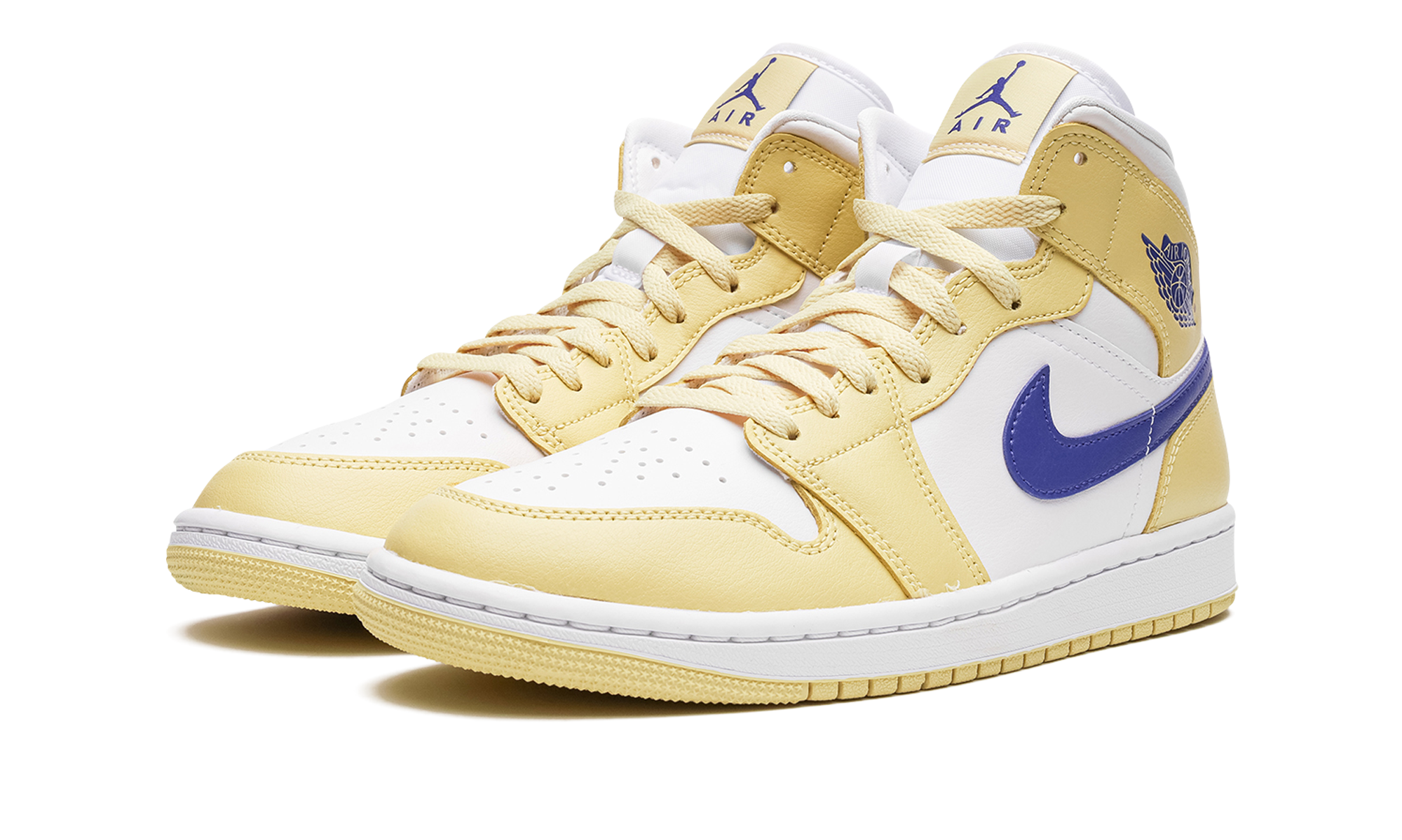 Air Jordan 1 Mid Wmns "lemon Wash" - 2