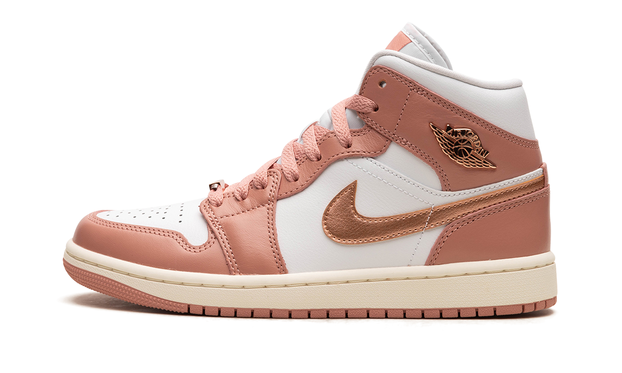 Air Jordan 1 Mid Wmns "red Stardust" - 1