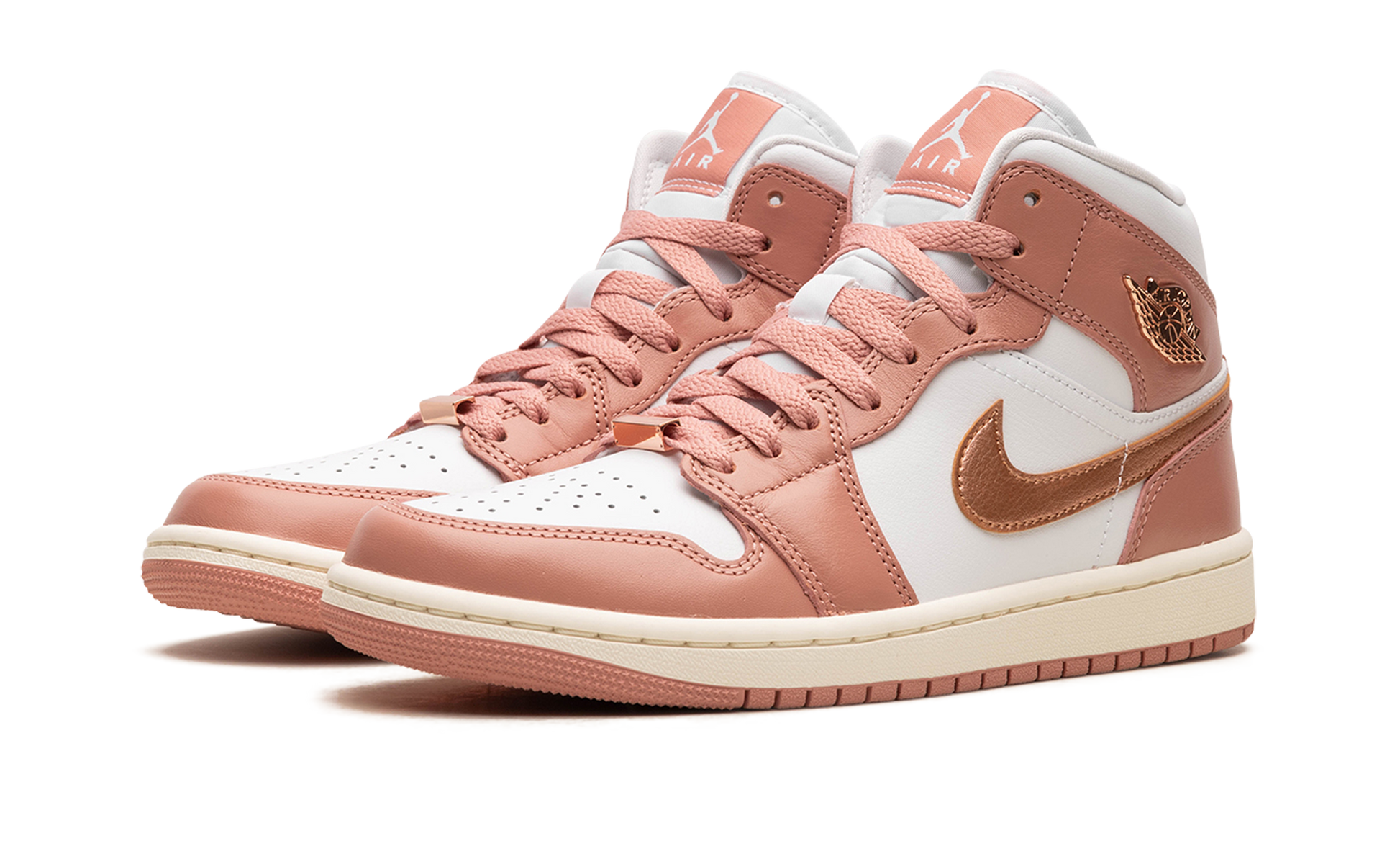 Air Jordan 1 Mid Wmns "red Stardust" - 2