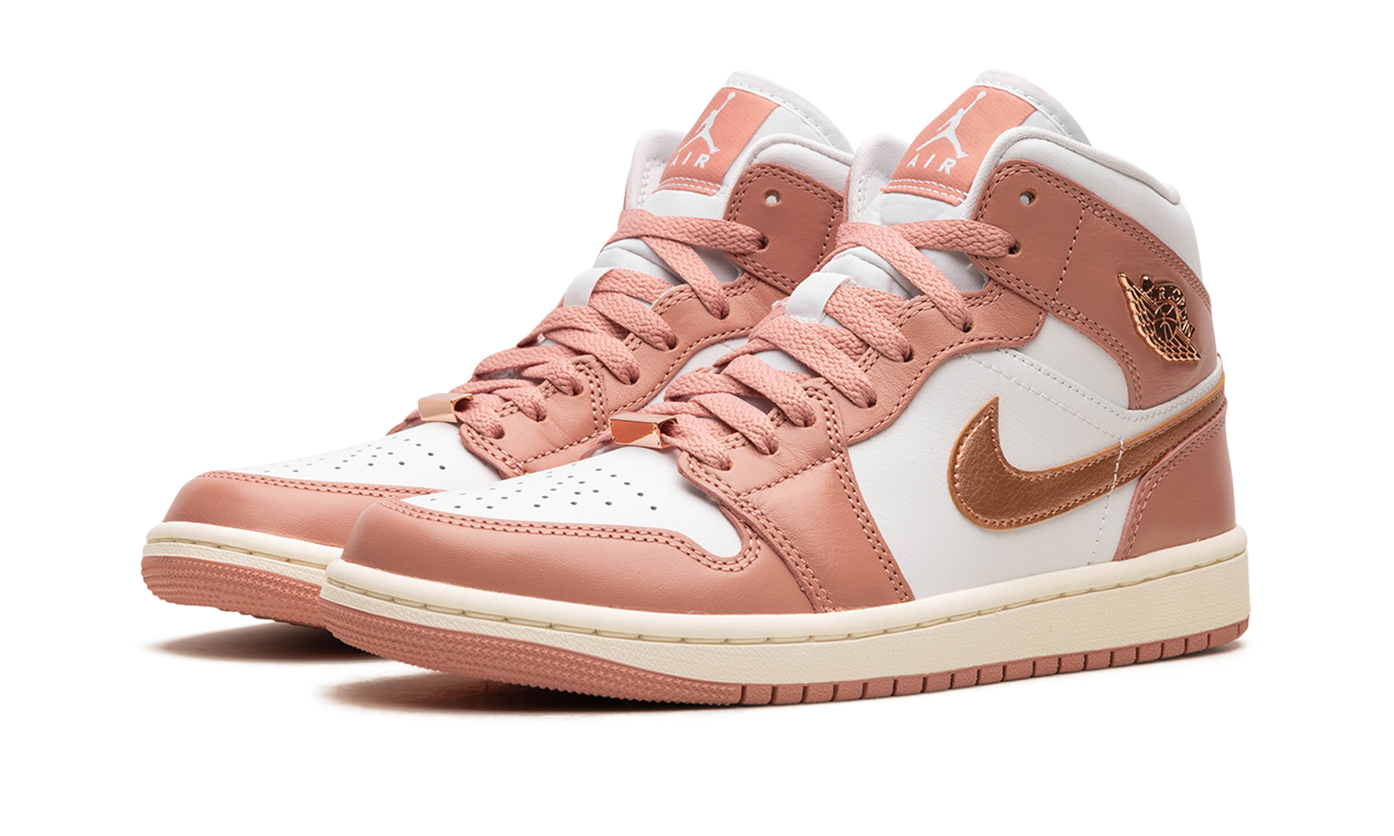 Air Jordan 1 Mid Wmns "red Stardust" - 2