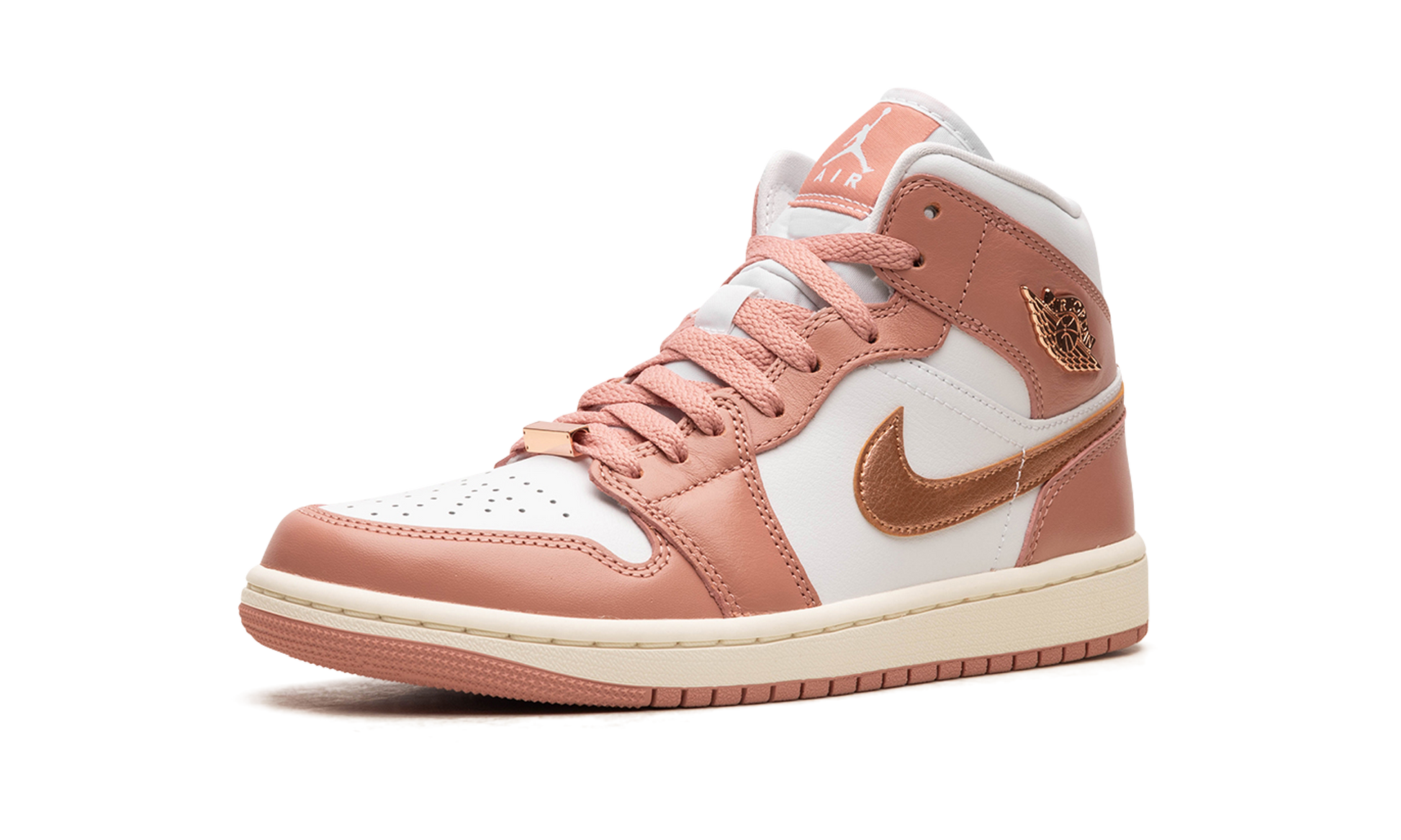 Air Jordan 1 Mid Wmns "red Stardust" - 4