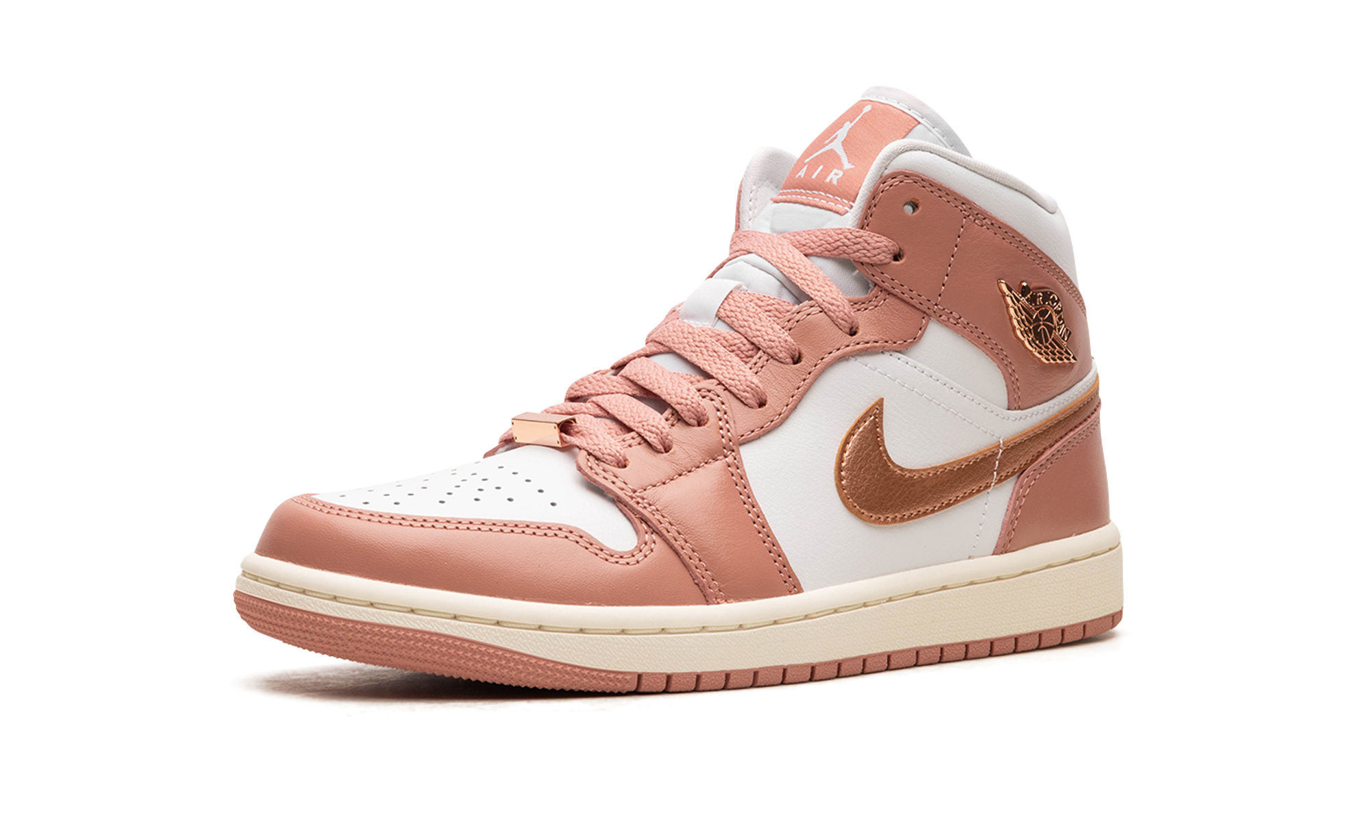 Air Jordan 1 Mid Wmns "red Stardust" - 4