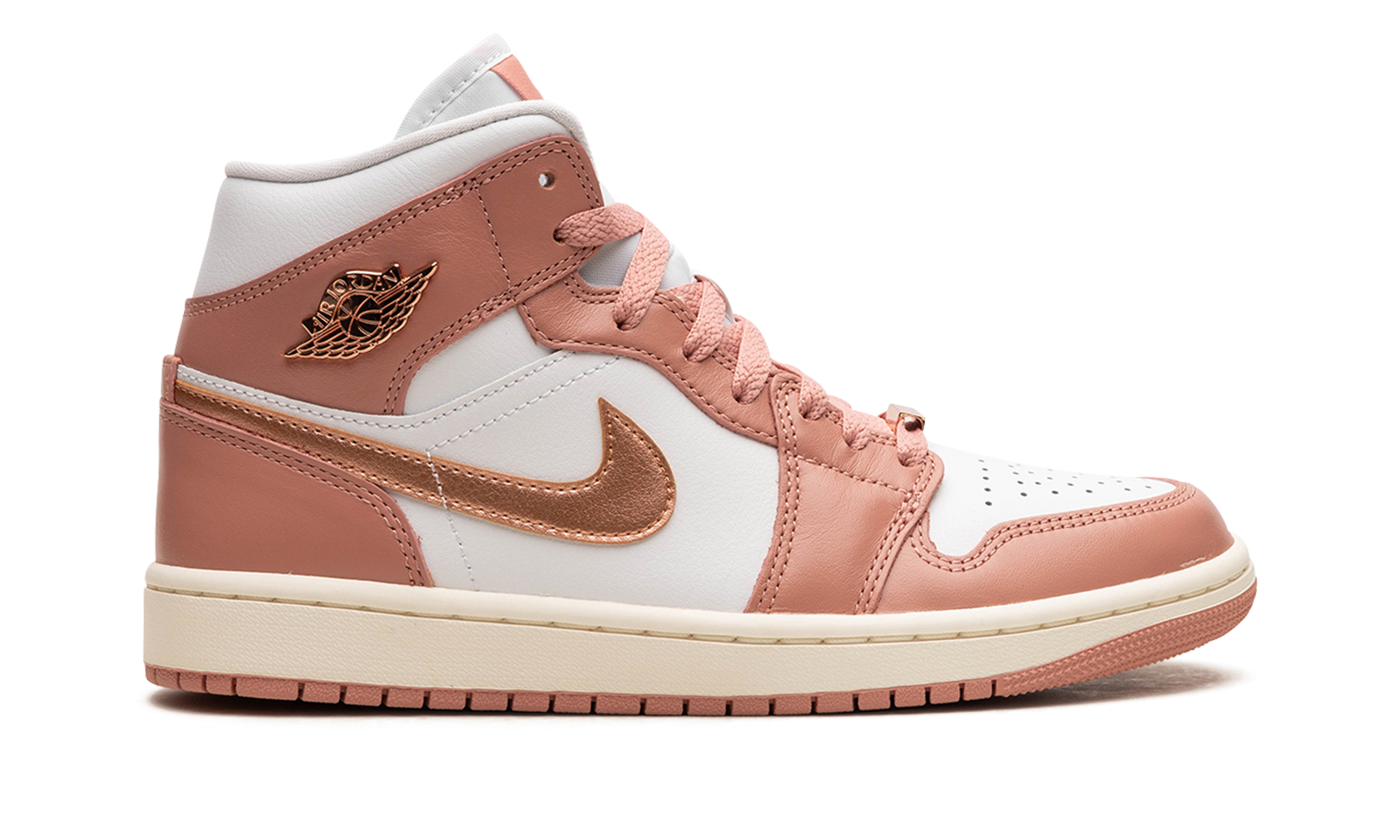 Air Jordan 1 Mid Wmns "red Stardust" - 6