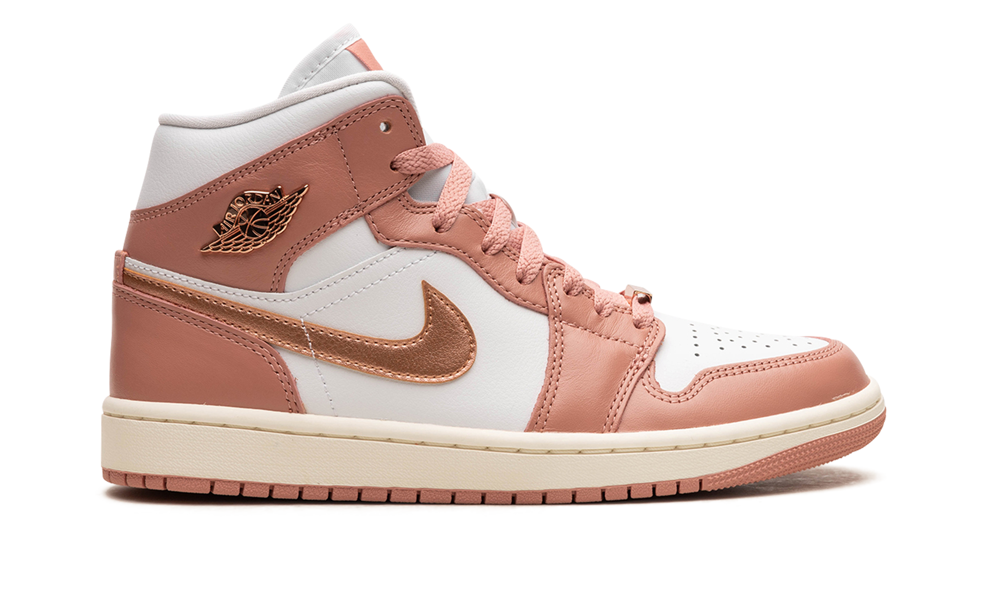 Air Jordan 1 Mid Wmns "red Stardust" - 6