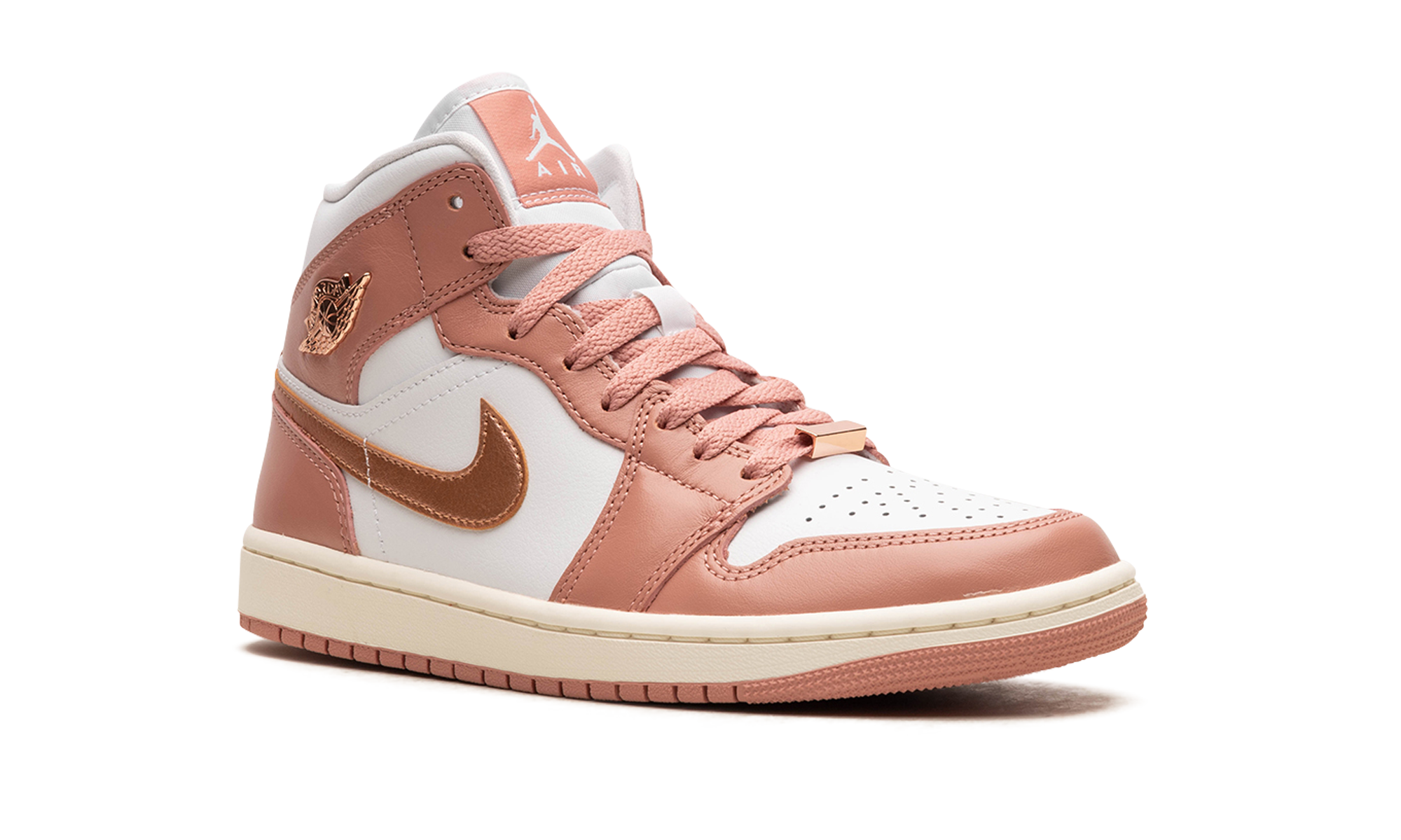 Air Jordan 1 Mid Wmns "red Stardust" - 7