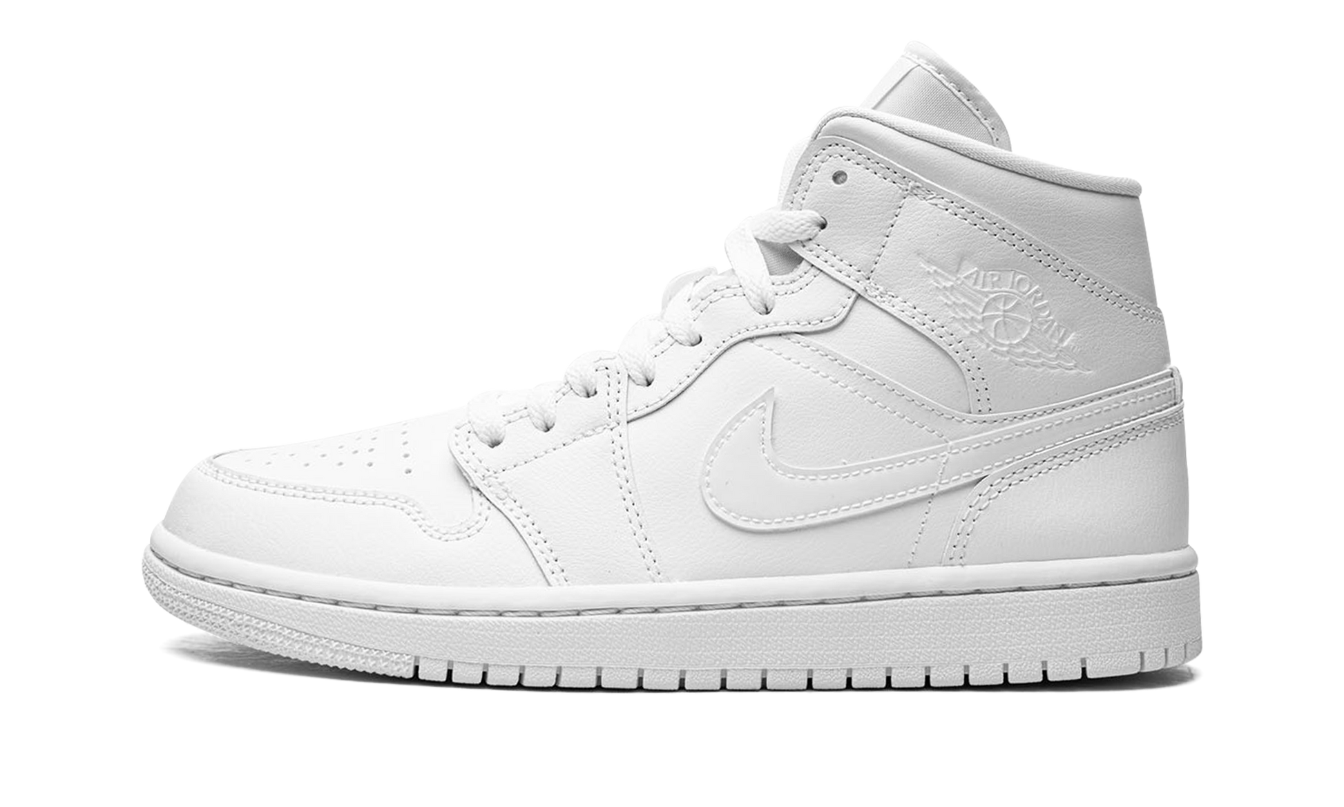 Air Jordan 1 Mid Wmns "triple White 2022" - 1