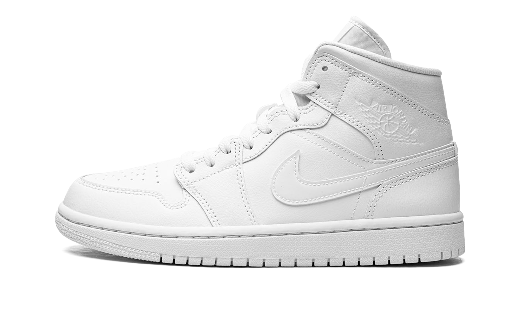 Air Jordan 1 Mid Wmns "triple White 2022" - 1
