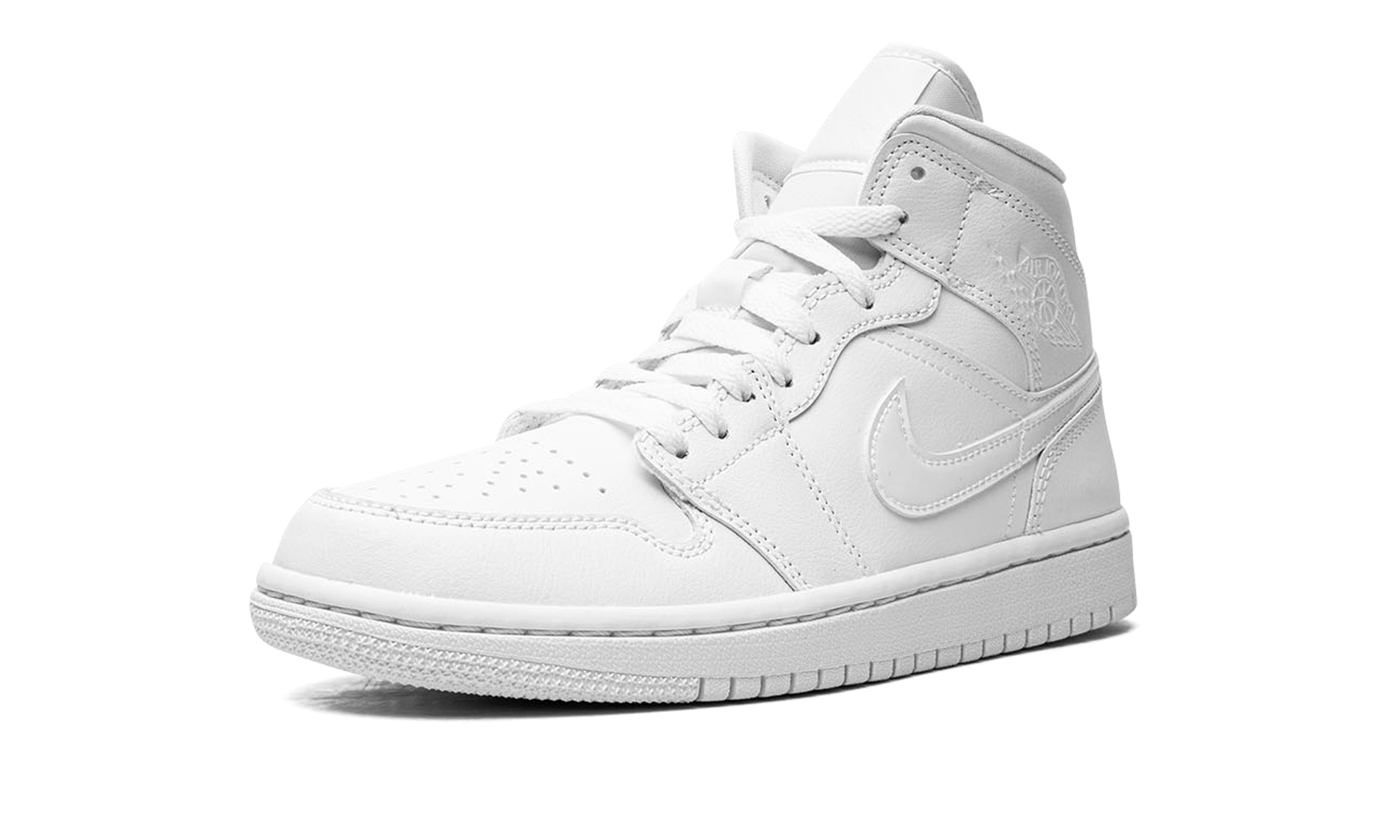 Air Jordan 1 Mid Wmns "triple White 2022" - 4