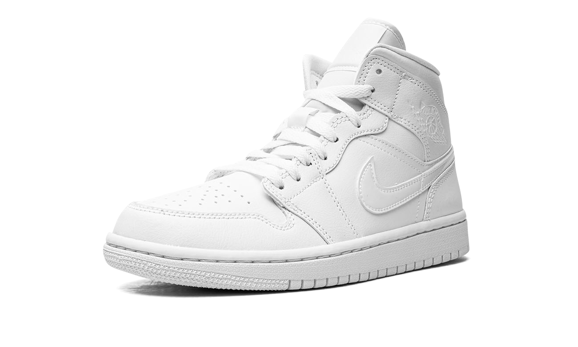 Air Jordan 1 Mid Wmns "triple White 2022" - 4